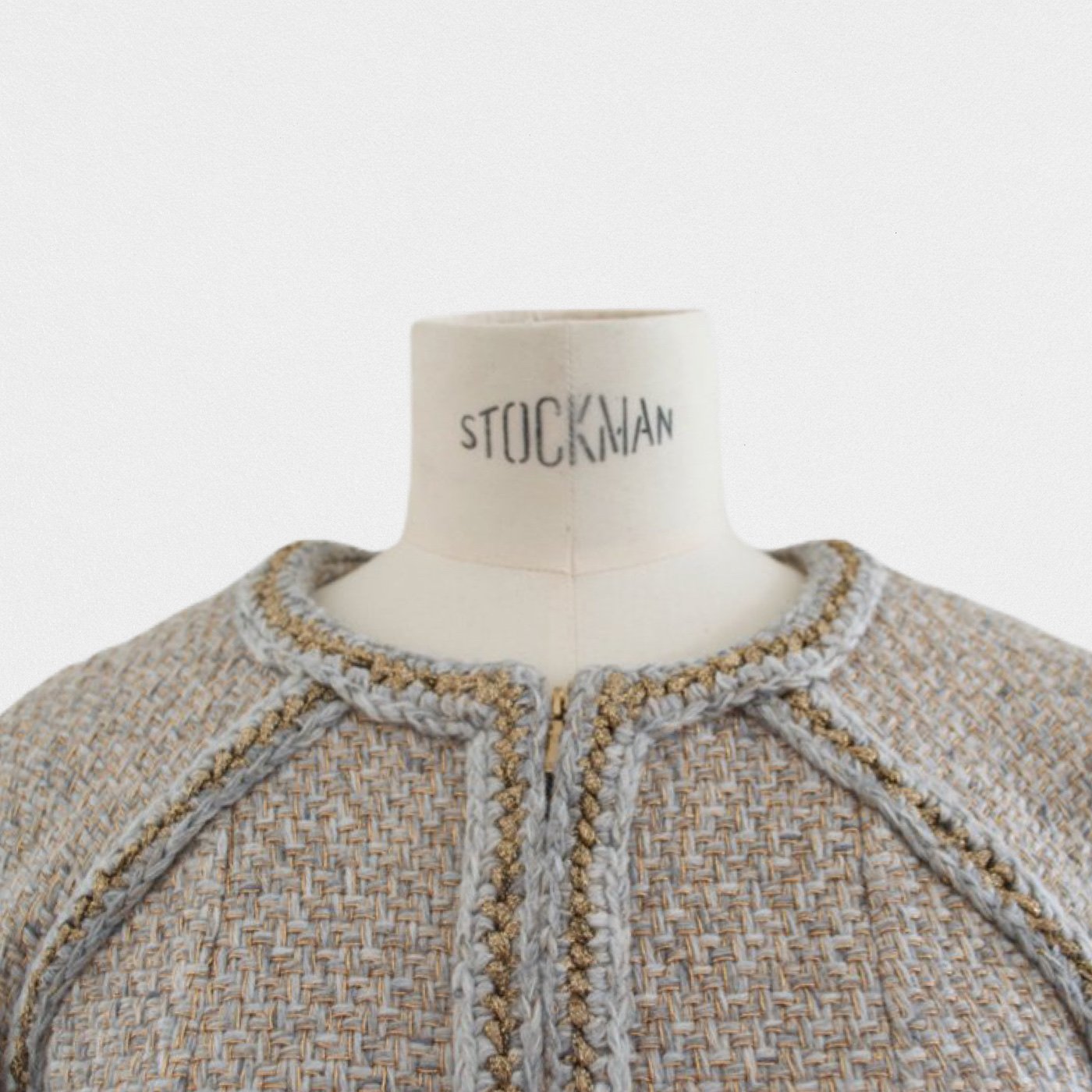 Chanel tweed long coat - M - M��tiers d'art Paris New York 2018-2019