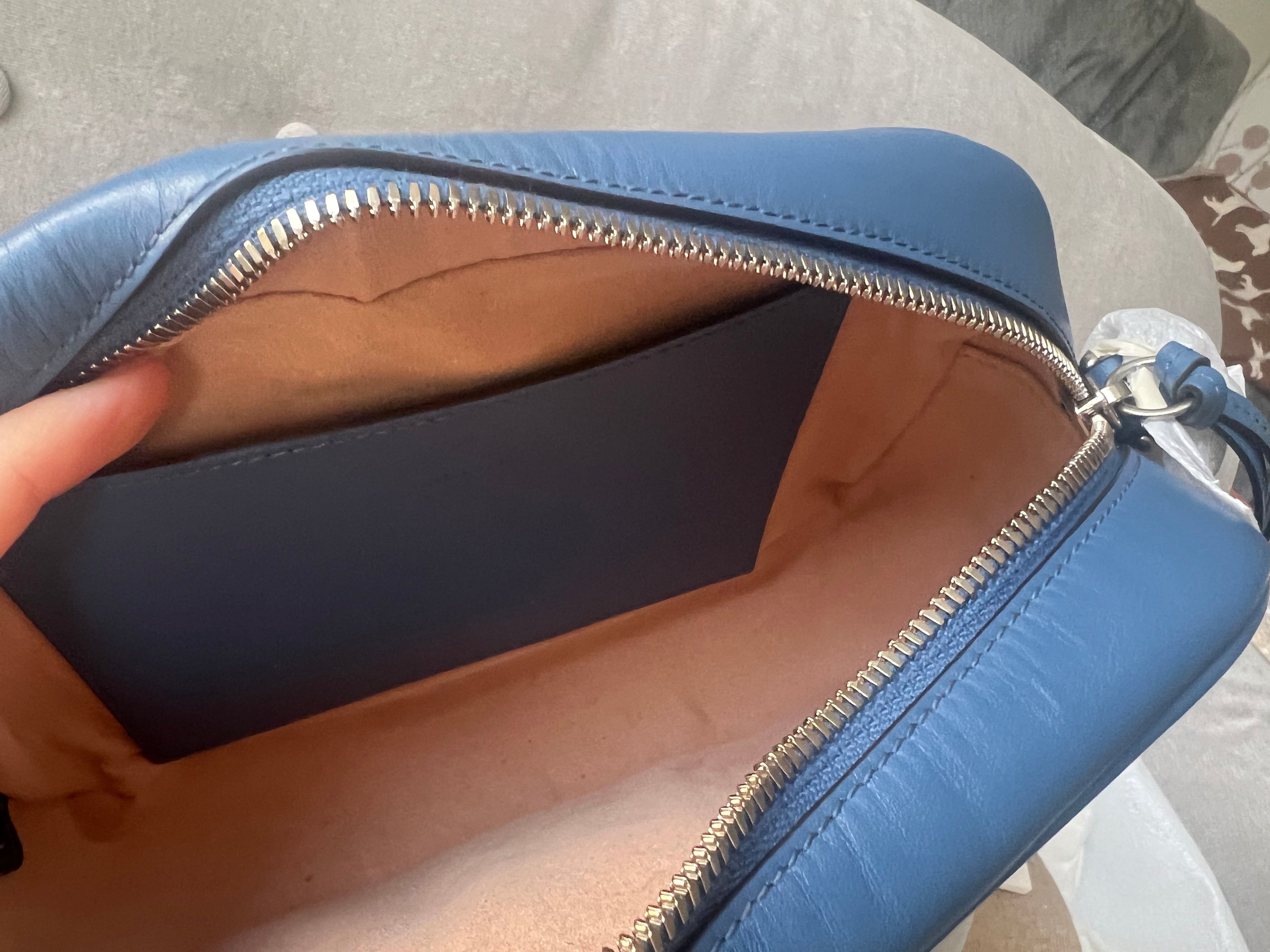 Gucci Aria GG Blue Marmont Small Shoulder Bag (RRP ��1250)