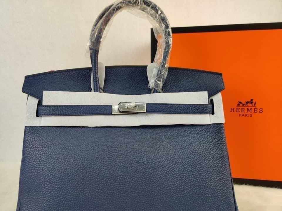 Hermes birkin 30 deep blue togo gold hardware (SPECIAL)
