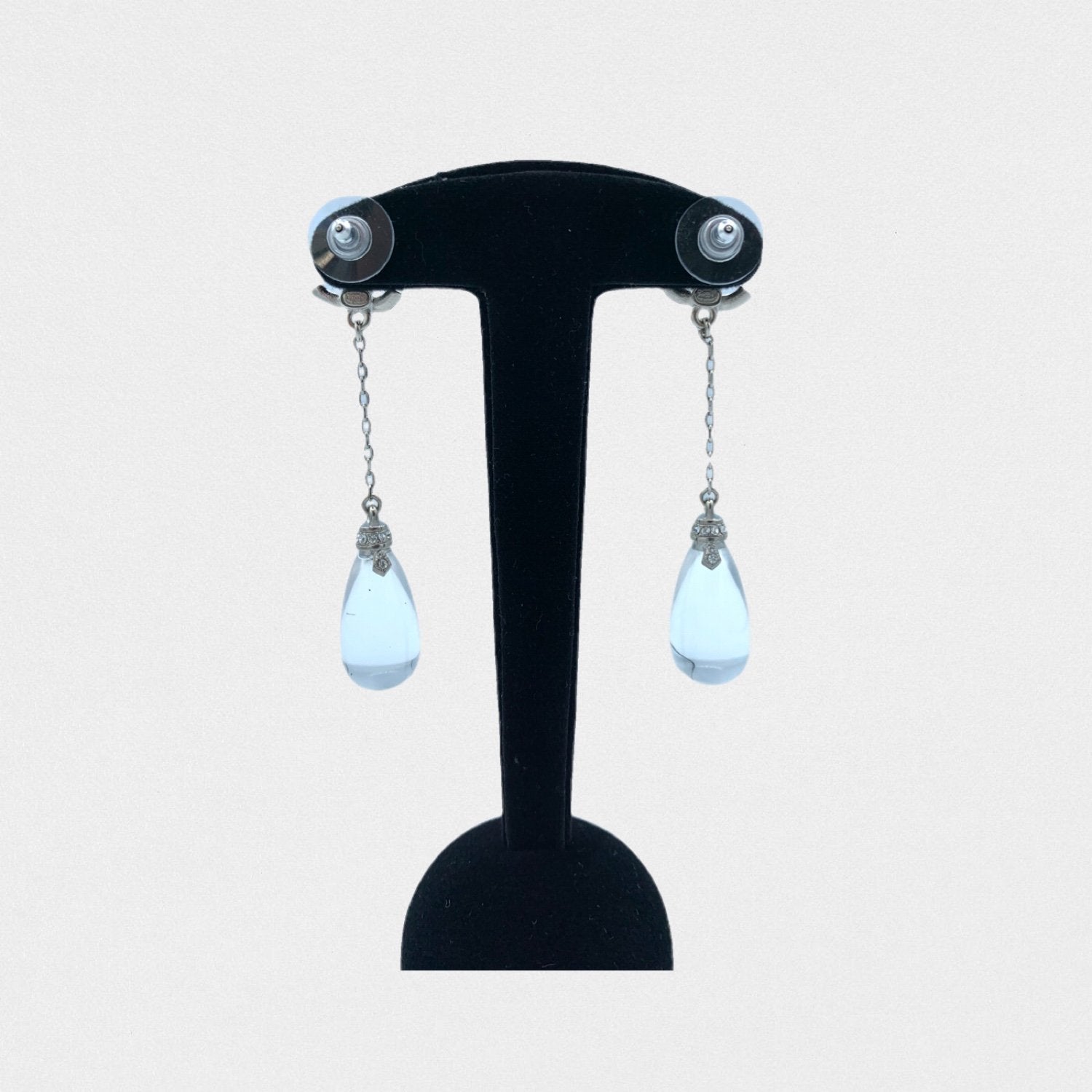 Chanel water drops pendant earrings - 2010s