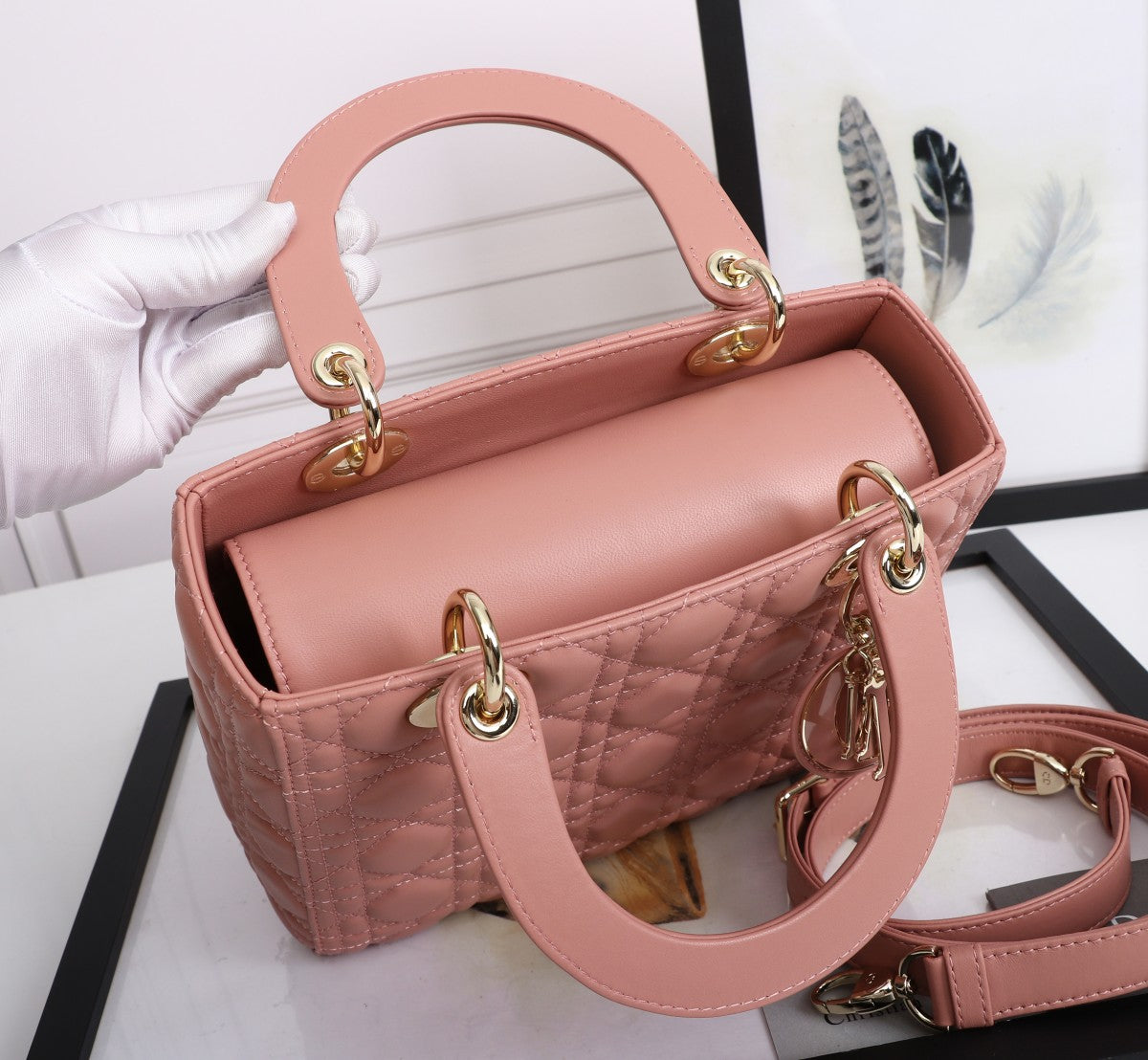 Christian Dior Medium Lady Dior  Bag