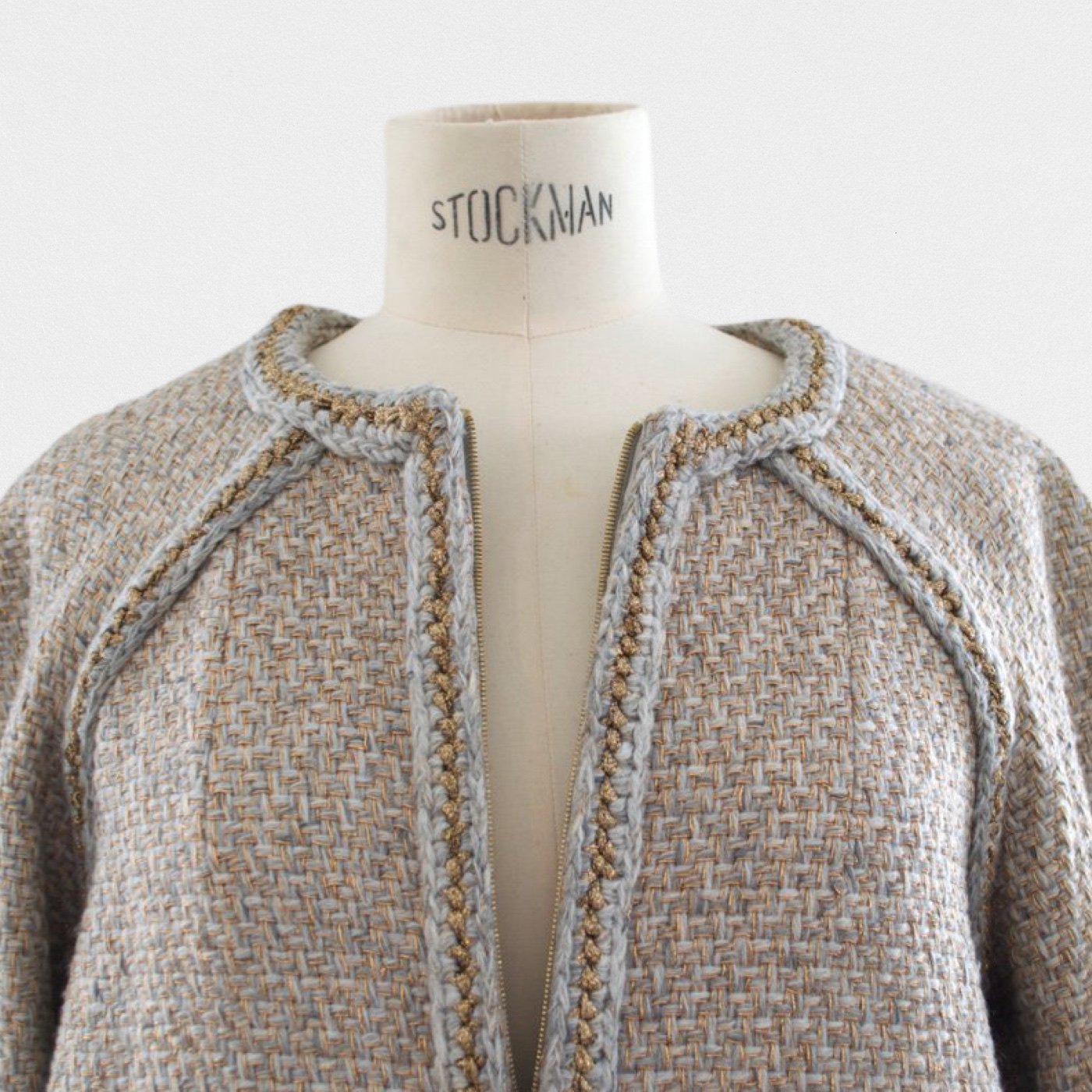Chanel tweed long coat - M - M��tiers d'art Paris New York 2018-2019