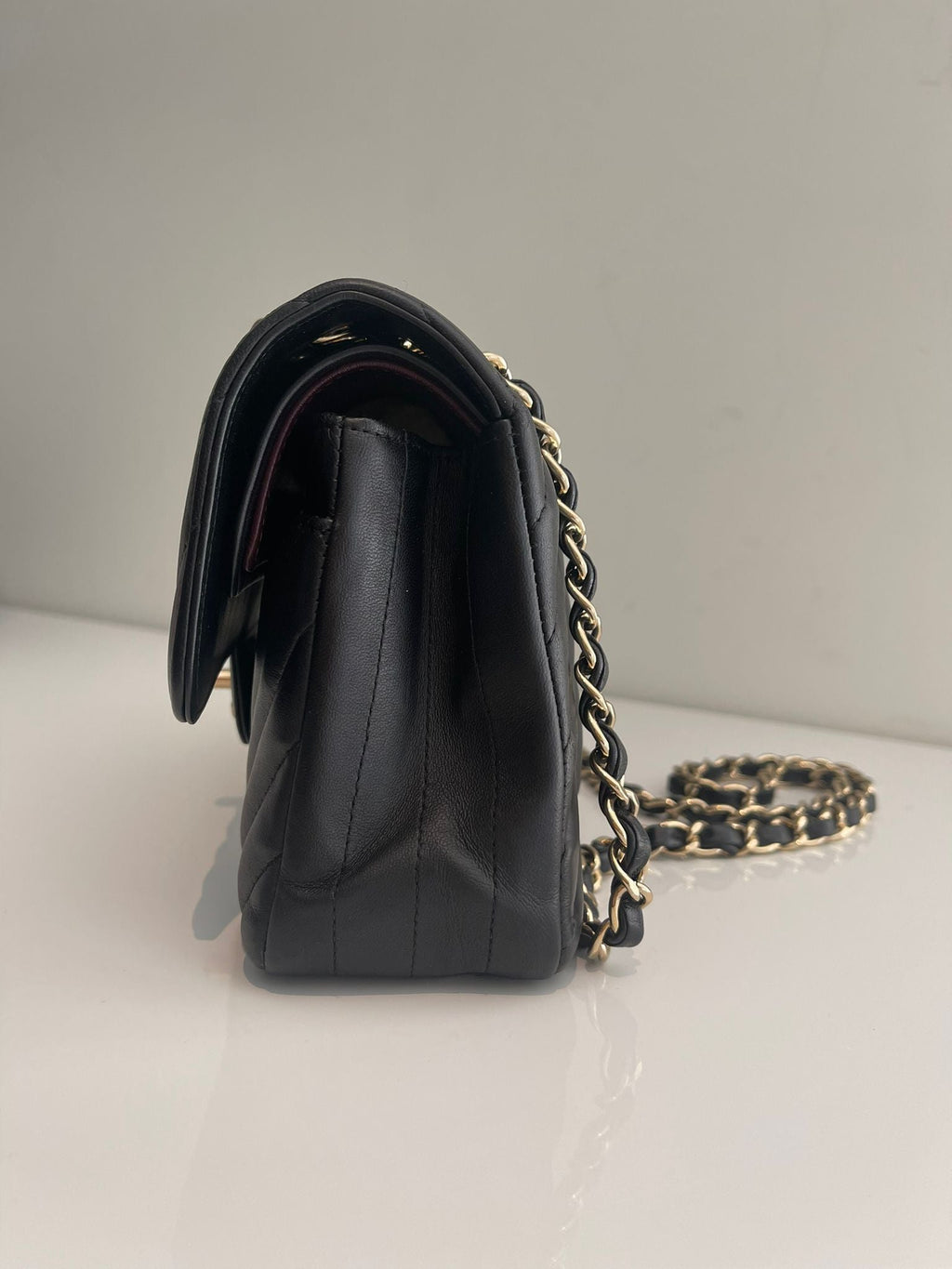 Chanel Classic Chevron Small Double Flap