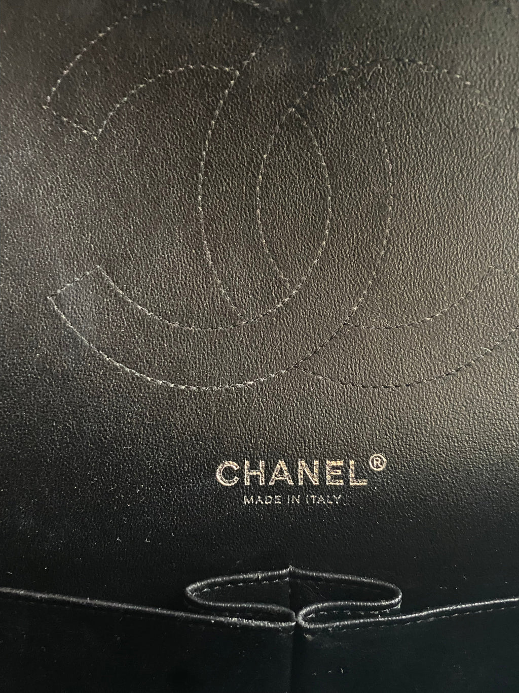 CHANEL Jumbo Classic Double Flap Patent Black