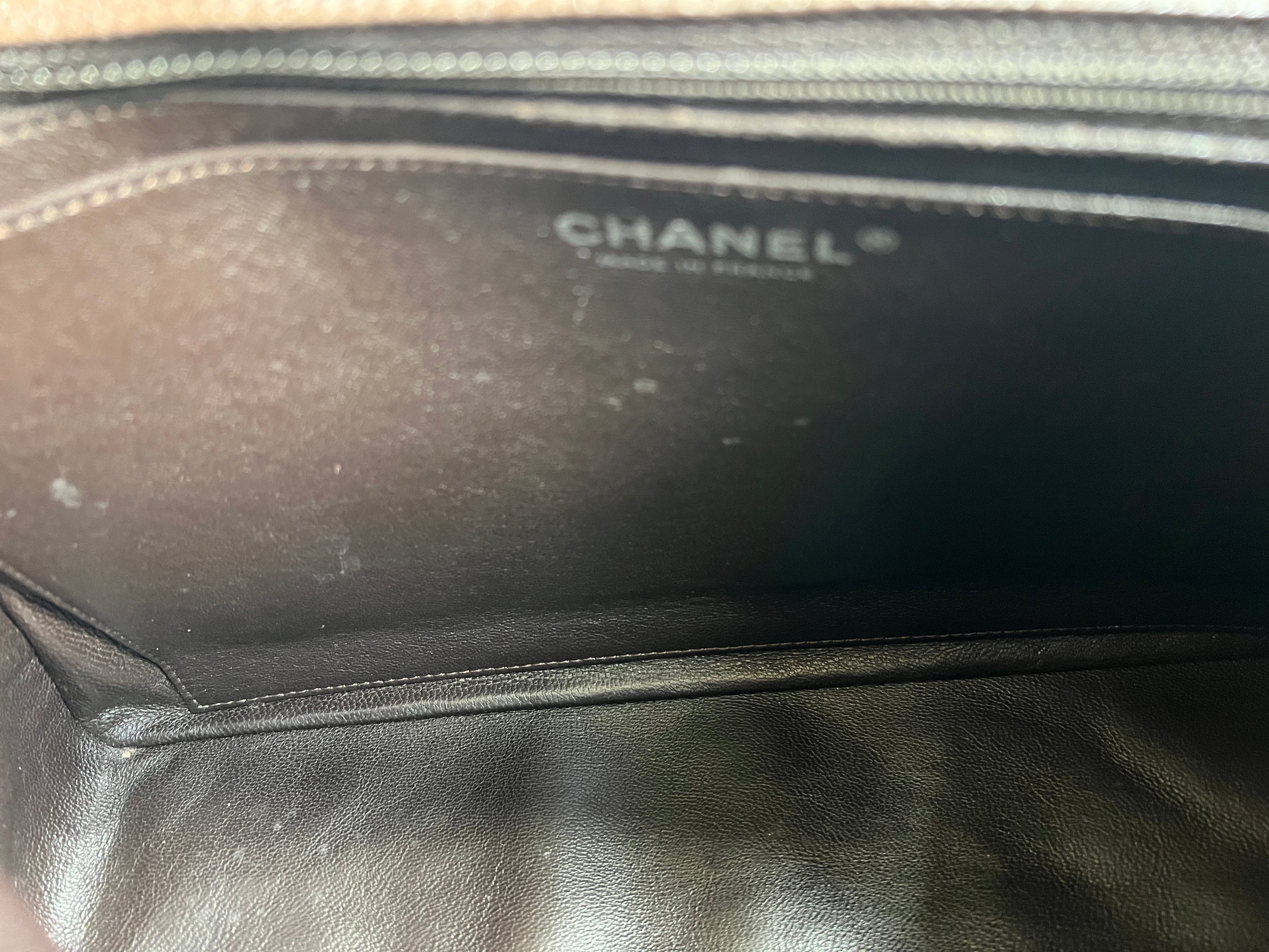 Chanel Jumbo Single Flap in Brown Caviar