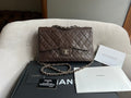 Chanel Jumbo Single Flap in Brown Caviar