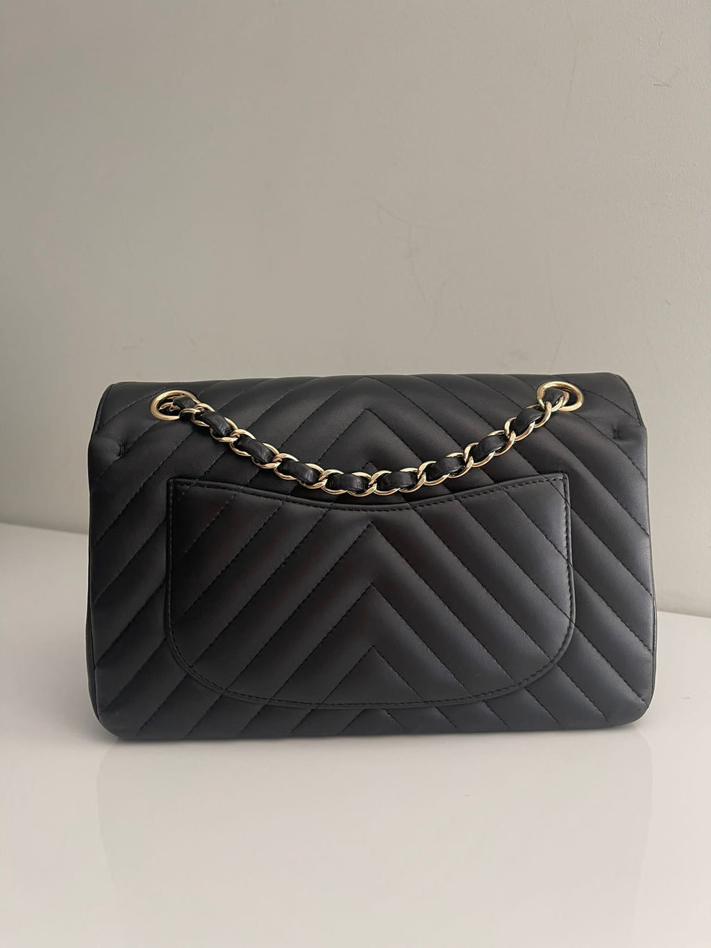 Chanel Classic Chevron Small Double Flap