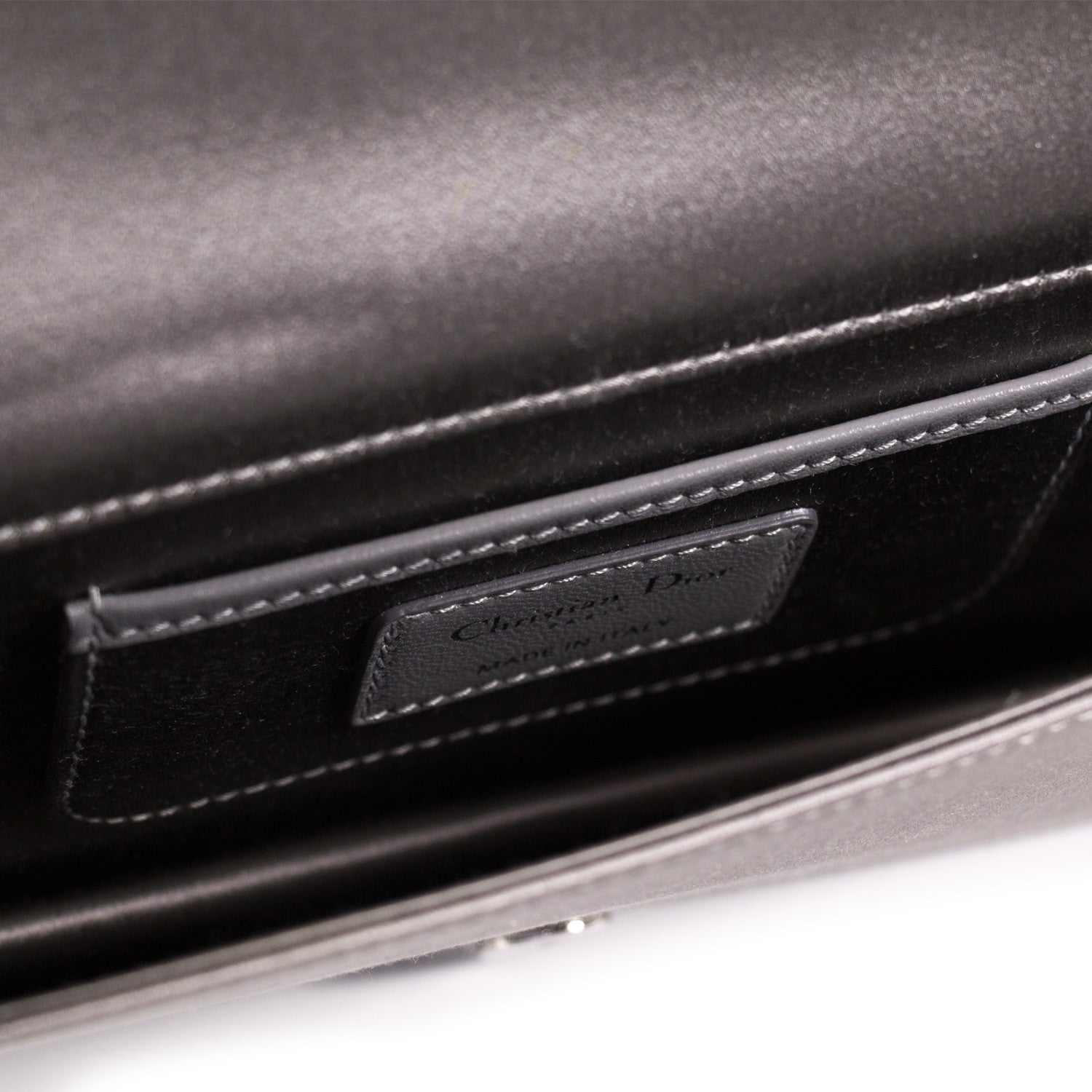Christian Dior Cannage Satin Clutch