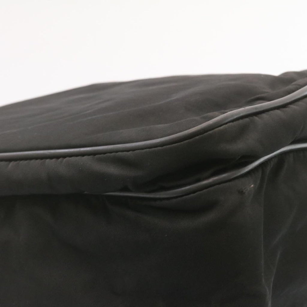 PRADA Hand Bag Nylon Black  ai598