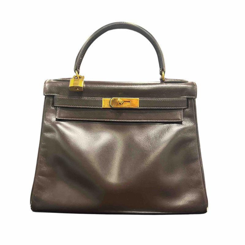 Hermès Kelly 28 Brown