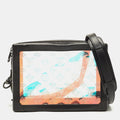 LOUIS VUITTON Black Monogram Prism Legacy Soft Trunk Bag
