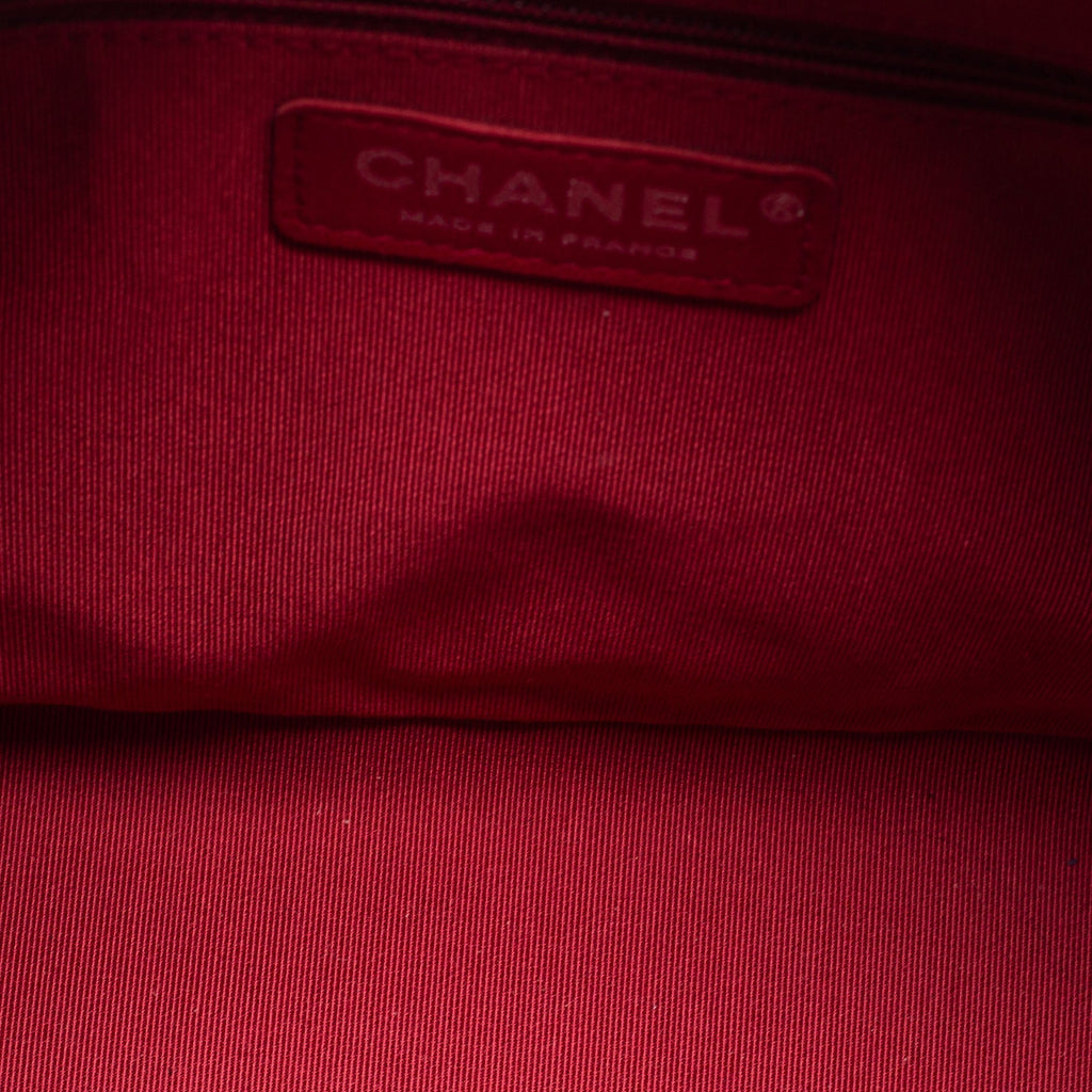 Chanel Silver Quilted Leather Large Gabrielle Hobo