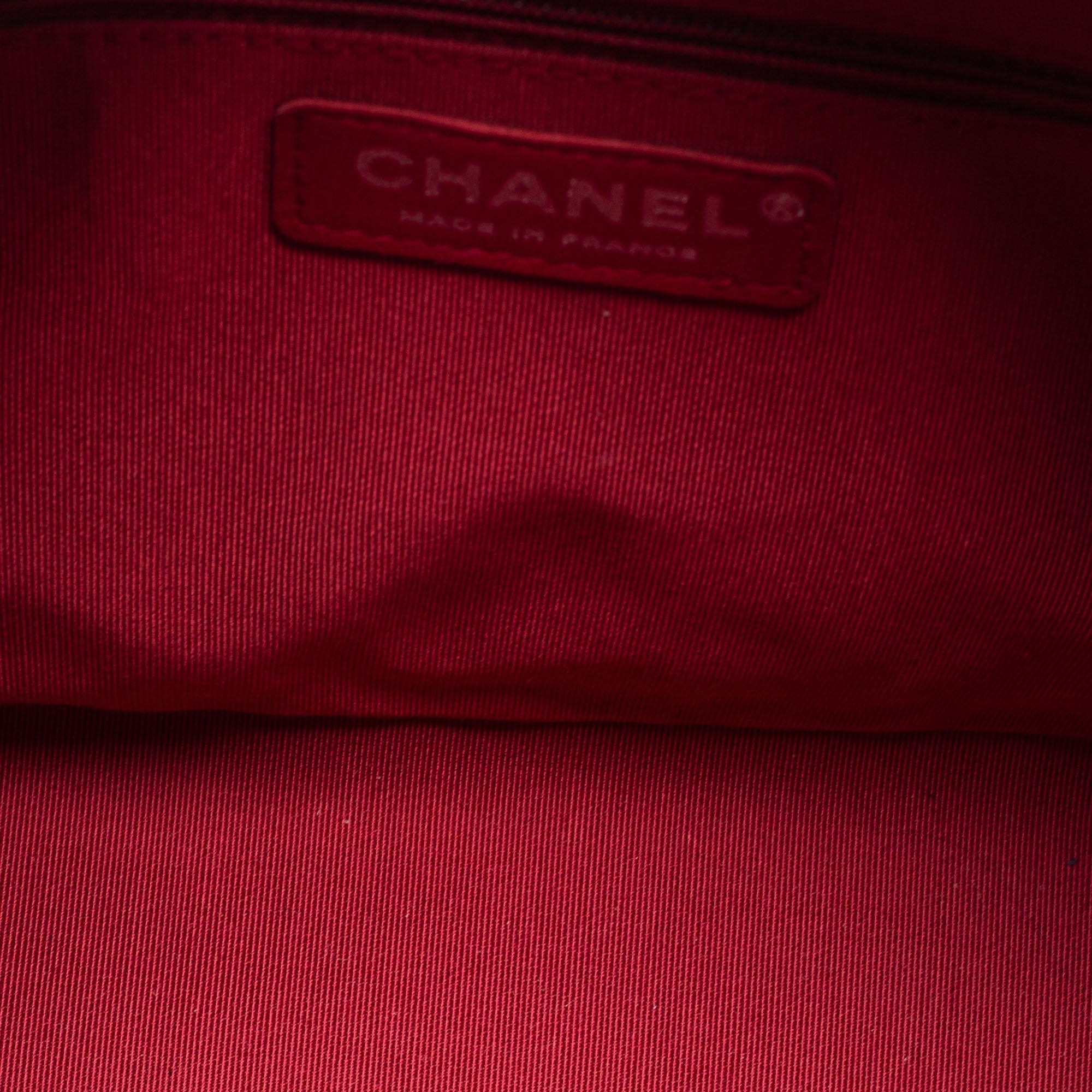 Chanel Silver Quilted Leather Large Gabrielle Hobo