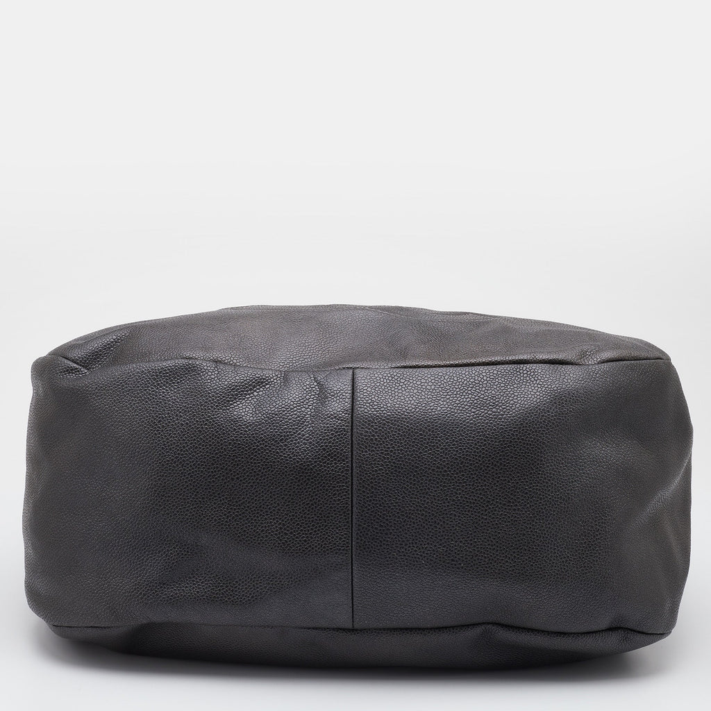 CHANEL Grey Caviar Leather 31 Hobo