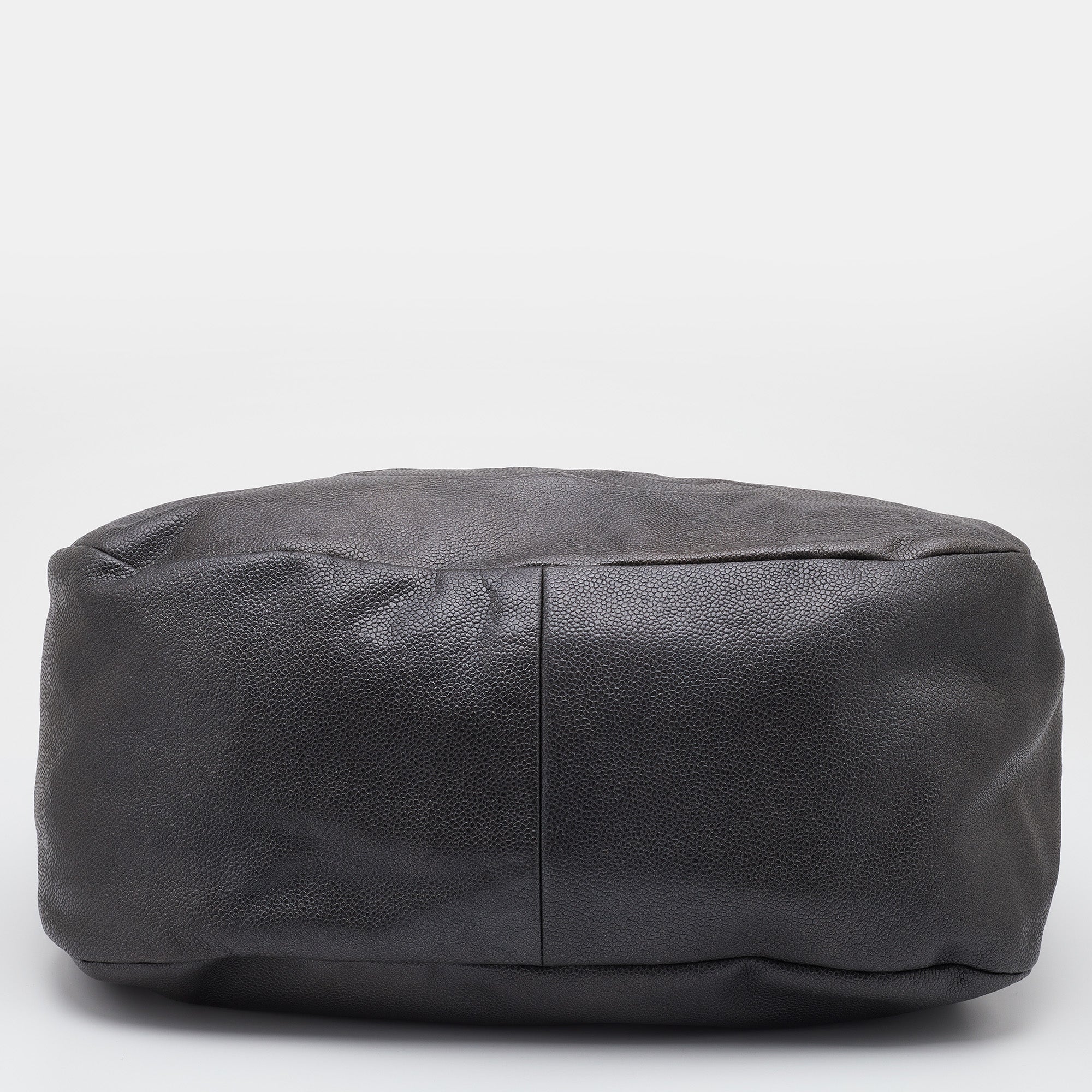 CHANEL Grey Caviar Leather 31 Hobo