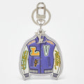LOUIS VUITTON Multicolor LV Varsity Jacket Illustre Bag Charm & Key Holder
