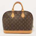 LOUIS VUITTON Monogram Canvas Alma PM Bag