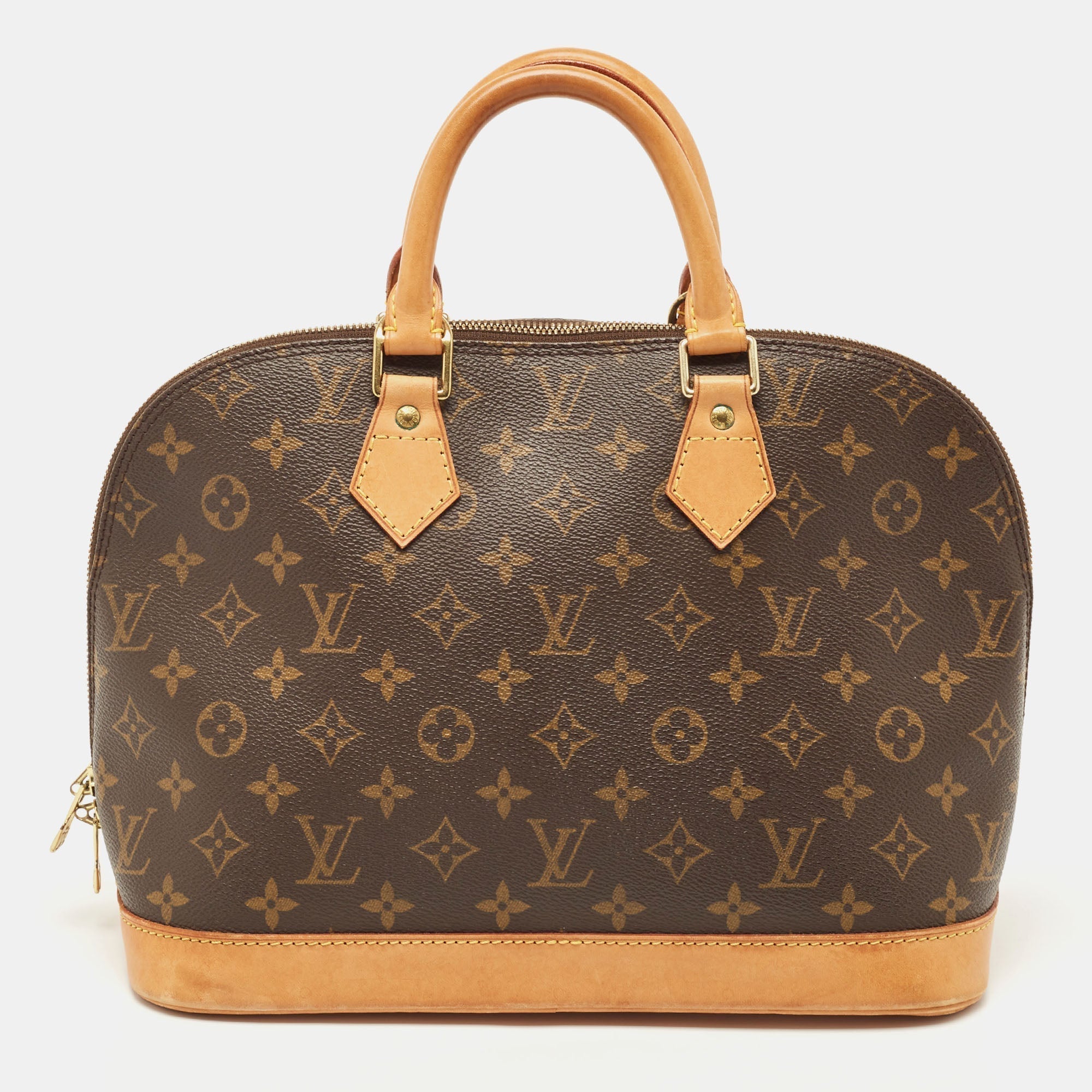 LOUIS VUITTON Monogram Canvas Alma PM Bag