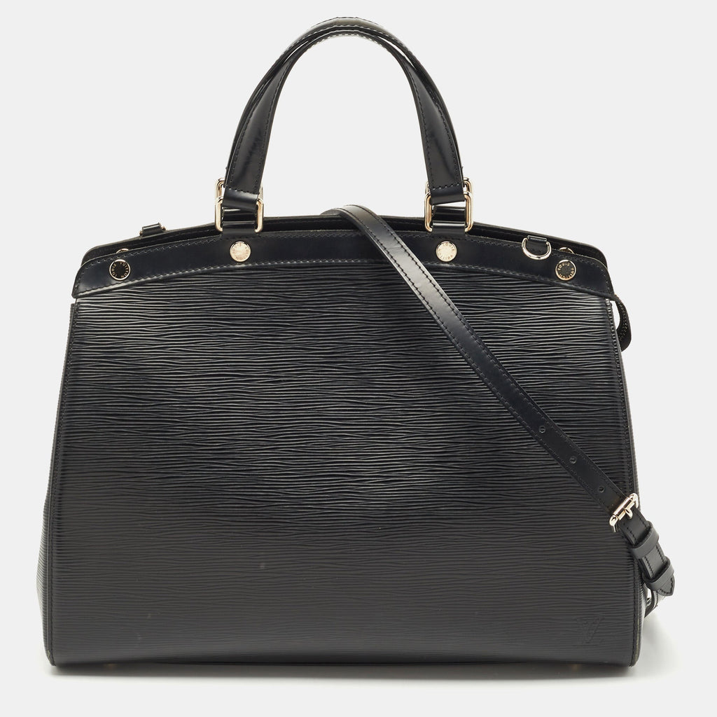 LOUIS VUITTON Black Epi Leather Brea GM Bag
