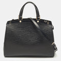 LOUIS VUITTON Black Epi Leather Brea GM Bag