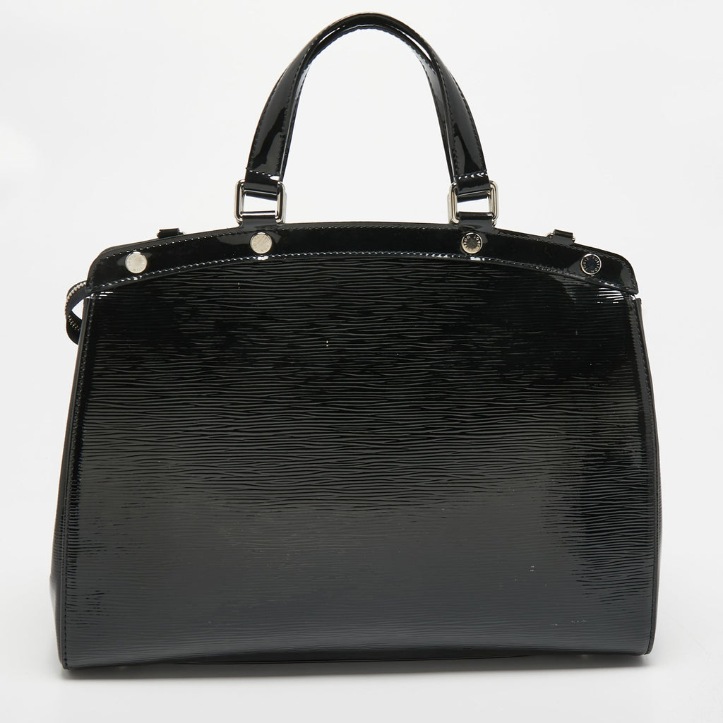 LOUIS VUITTON Black Electric Epi Leather Brea GM Bag