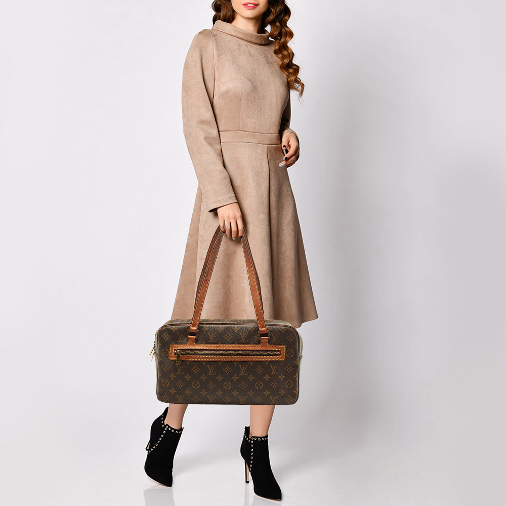 LOUIS VUITTON Monogram Canvas Cite GM Bag