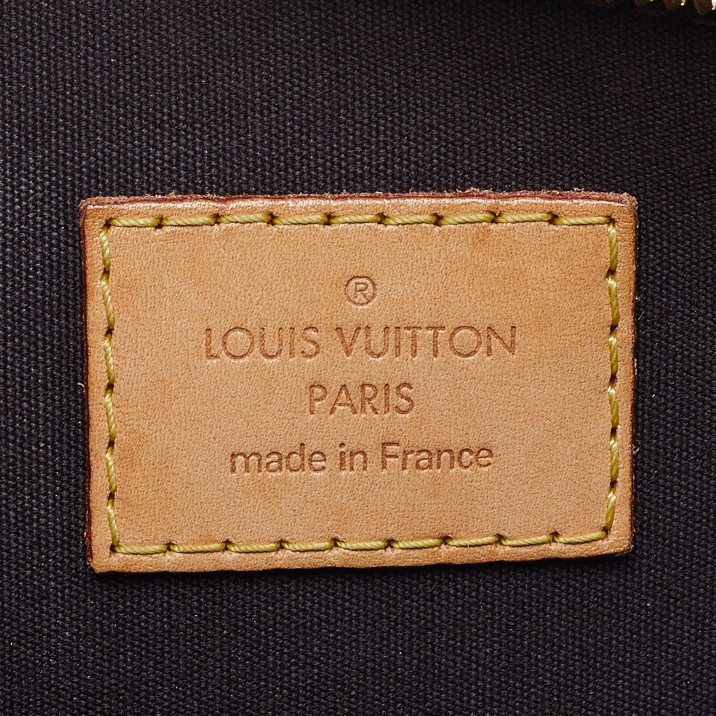 LOUIS VUITTON Amarante Monogram Vernis Alma PM Bag