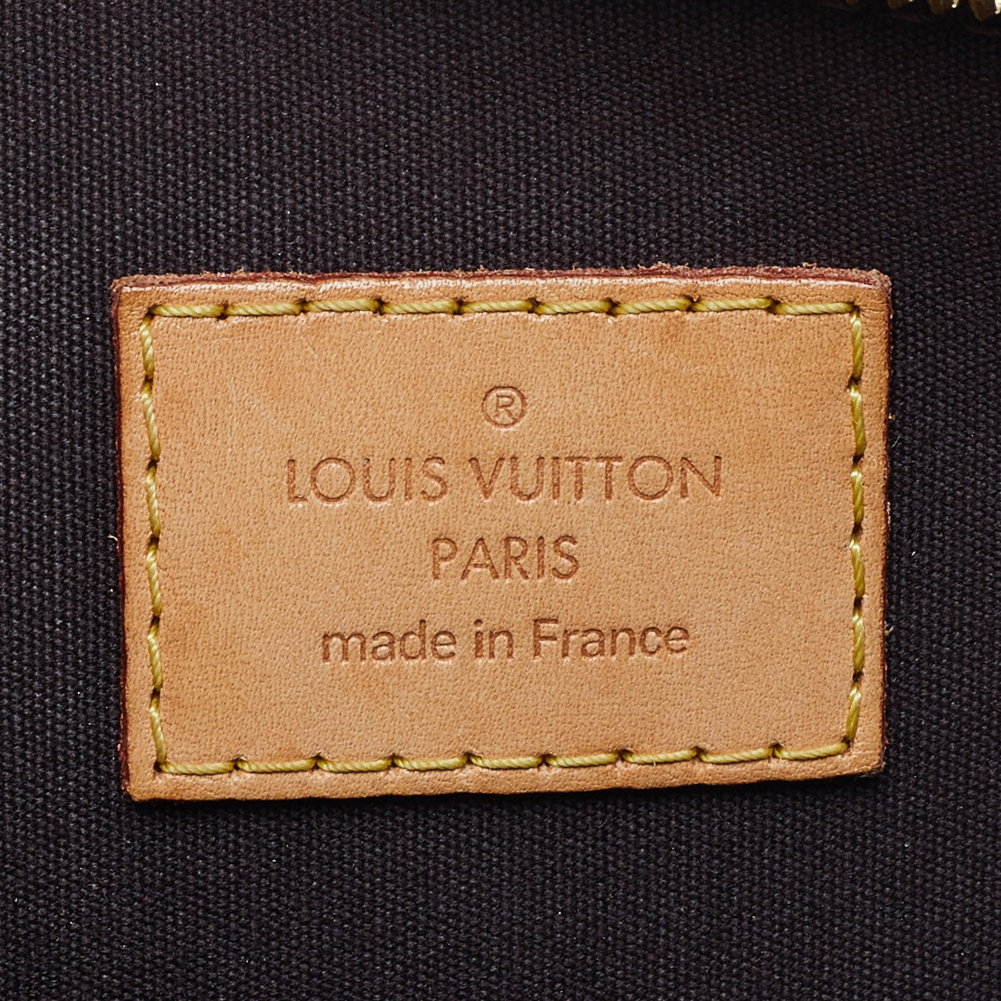 LOUIS VUITTON Amarante Monogram Vernis Alma PM Bag