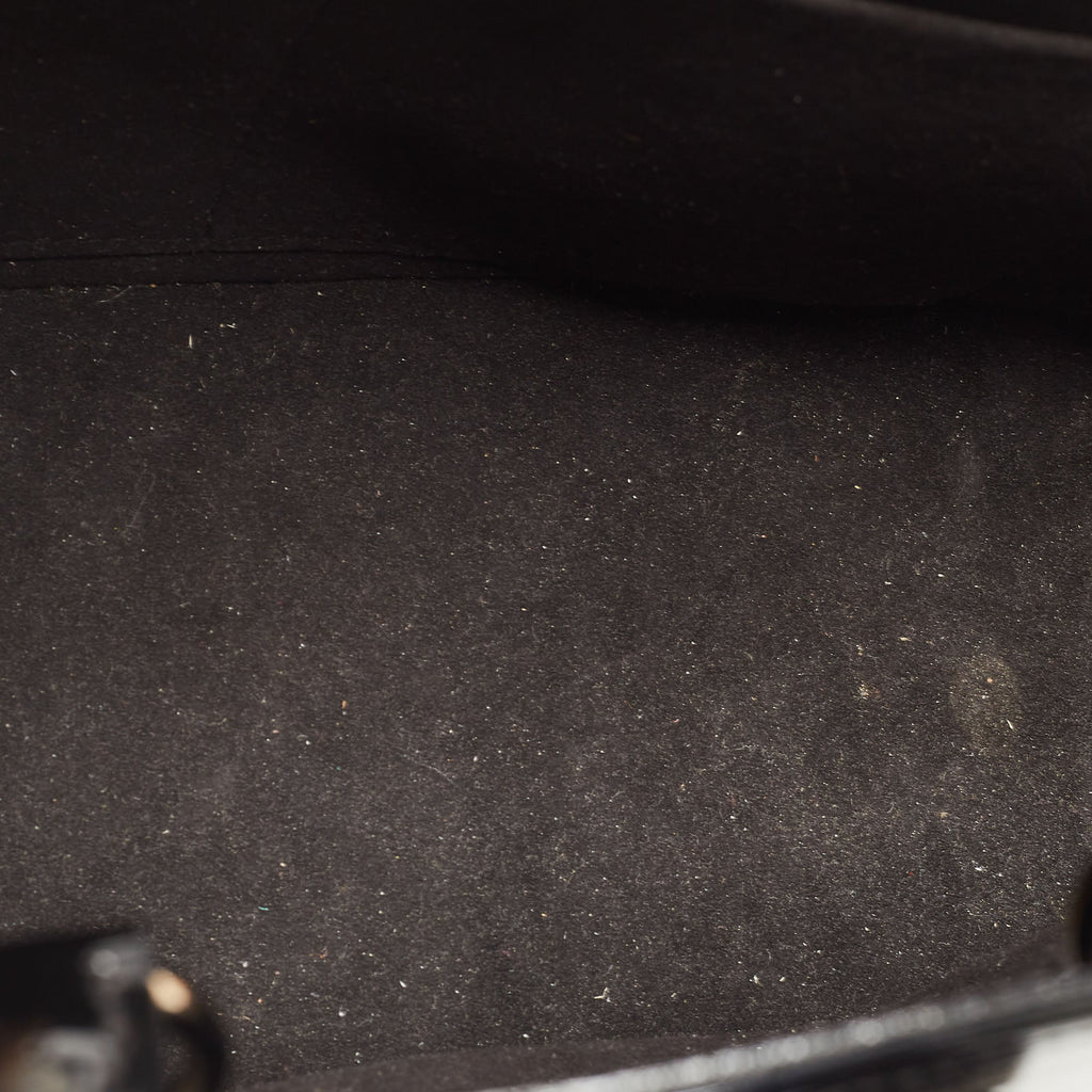 LOUIS VUITTON Black Electric Epi Leather Mirabeau PM Bag