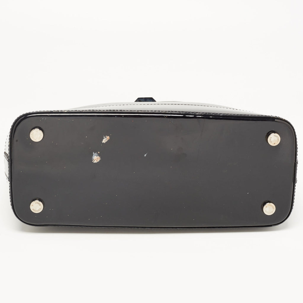 LOUIS VUITTON Black Electric Epi Leather Mirabeau PM Bag