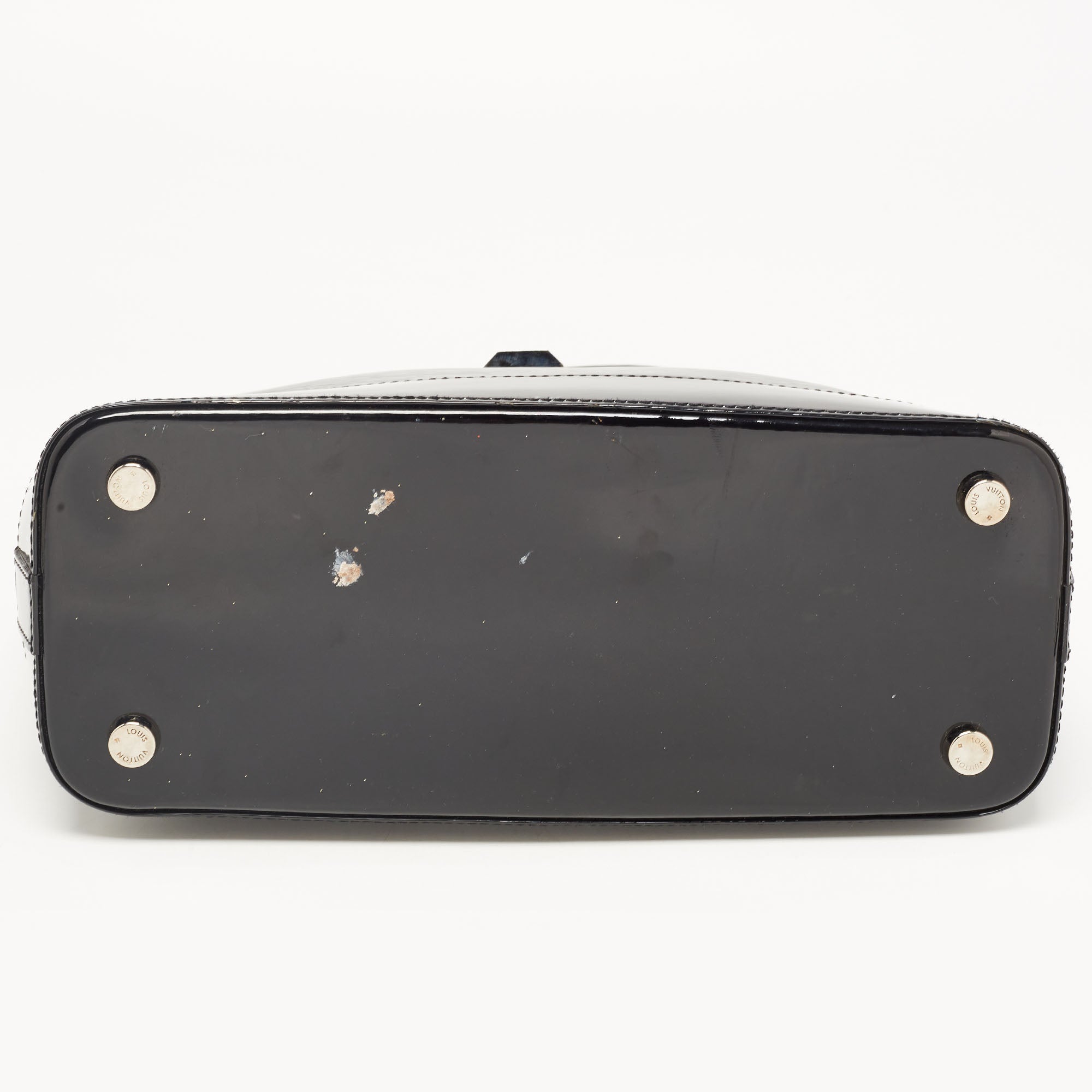 LOUIS VUITTON Black Electric Epi Leather Mirabeau PM Bag