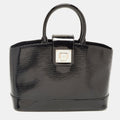 LOUIS VUITTON Black Electric Epi Leather Mirabeau PM Bag