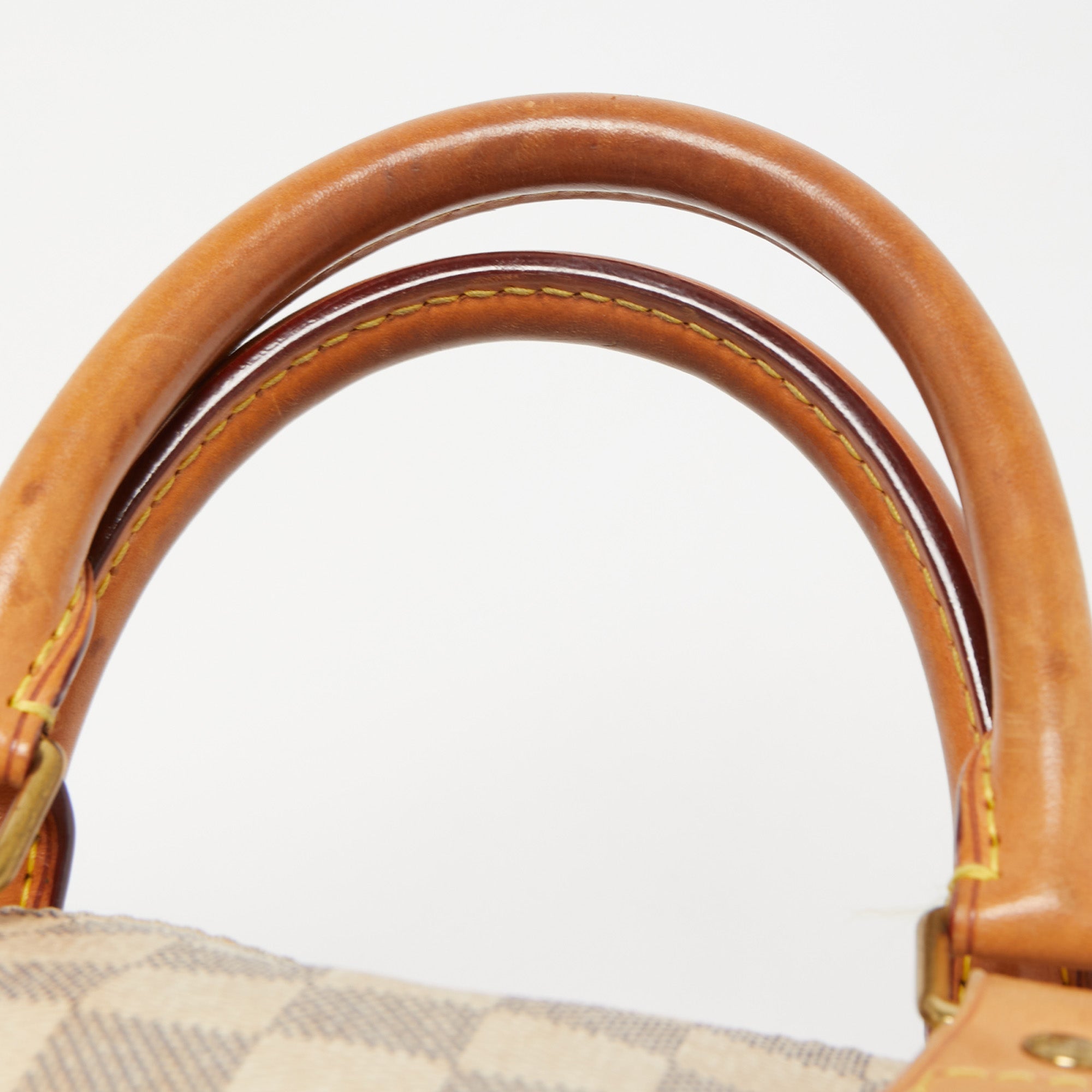 LOUIS VUITTON Damier Azure Canvas Speedy 35 Bag