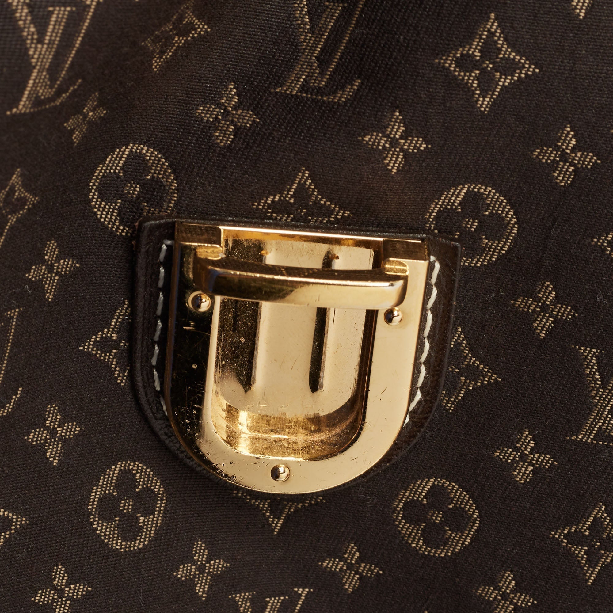LOUIS VUITTON Fusain Monogram Idylle Canvas Elegie Bag