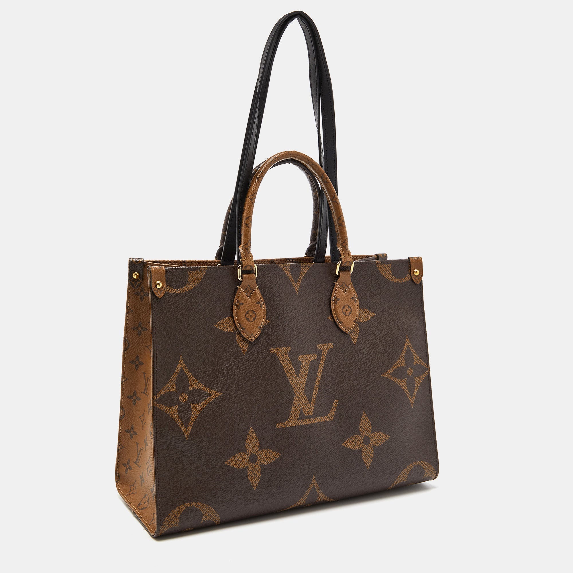 LOUIS VUITTON Reverse Monogram Canvas Giant Onthego MM Bag