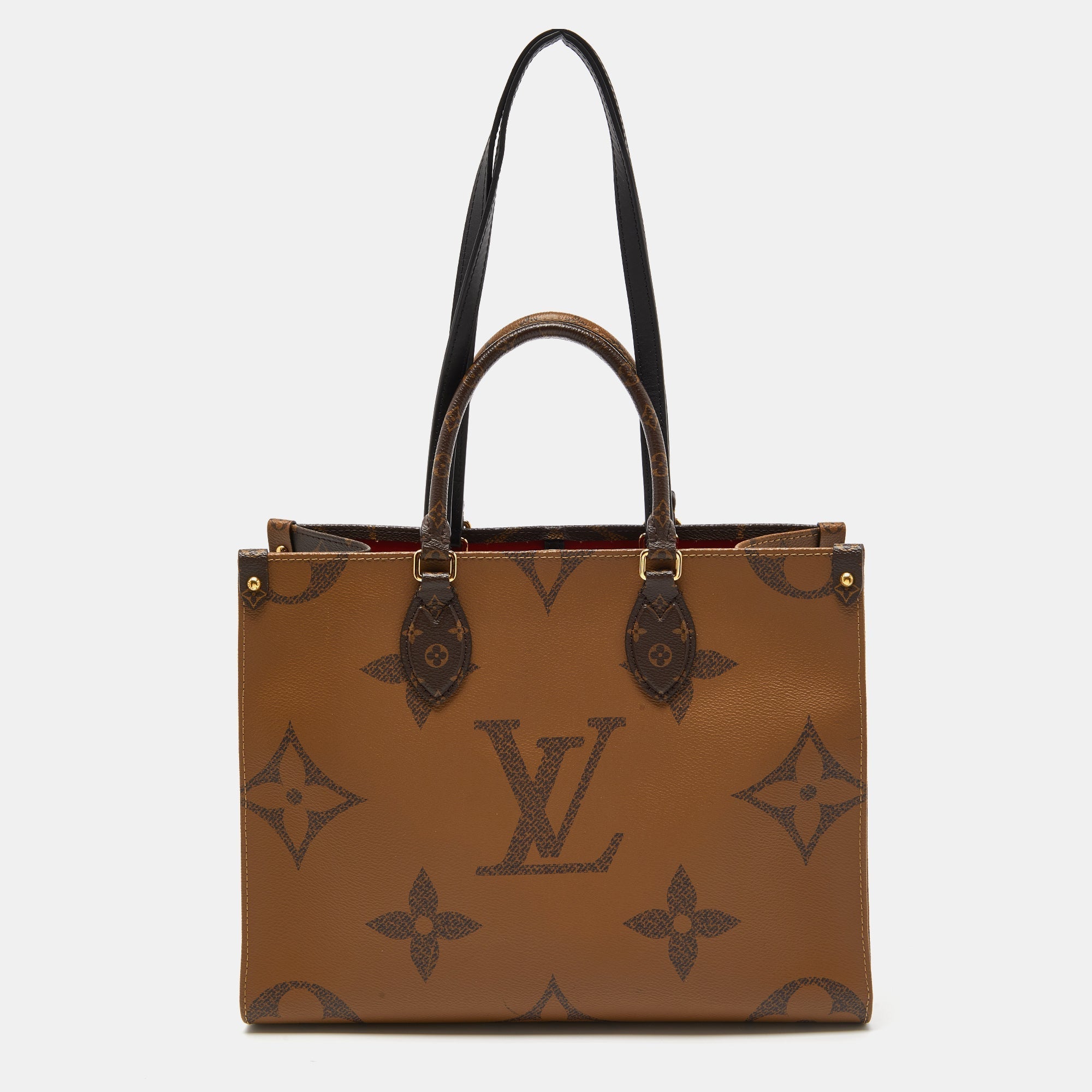 LOUIS VUITTON Reverse Monogram Canvas Giant Onthego MM Bag