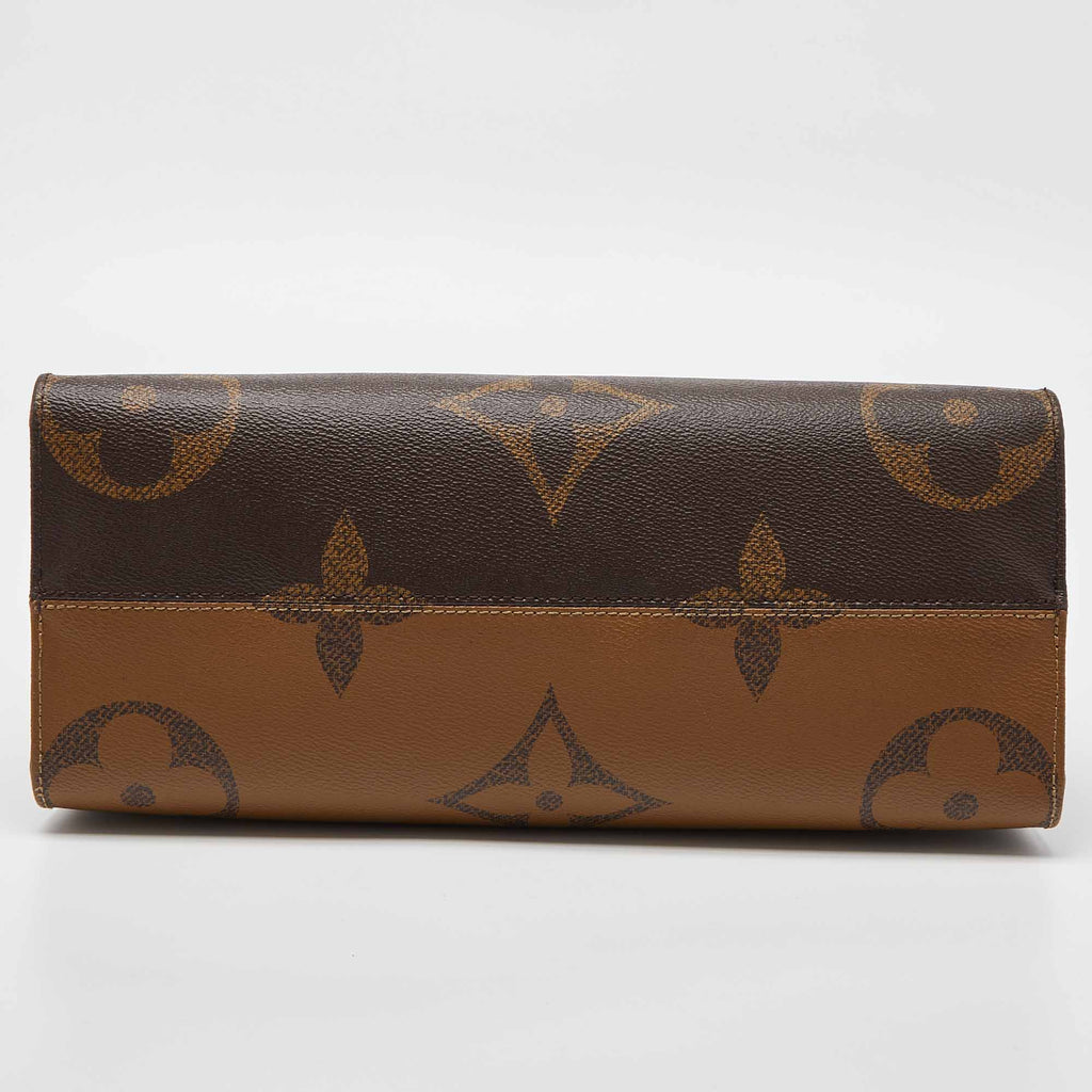 LOUIS VUITTON Reverse Monogram Canvas Giant Onthego MM Bag