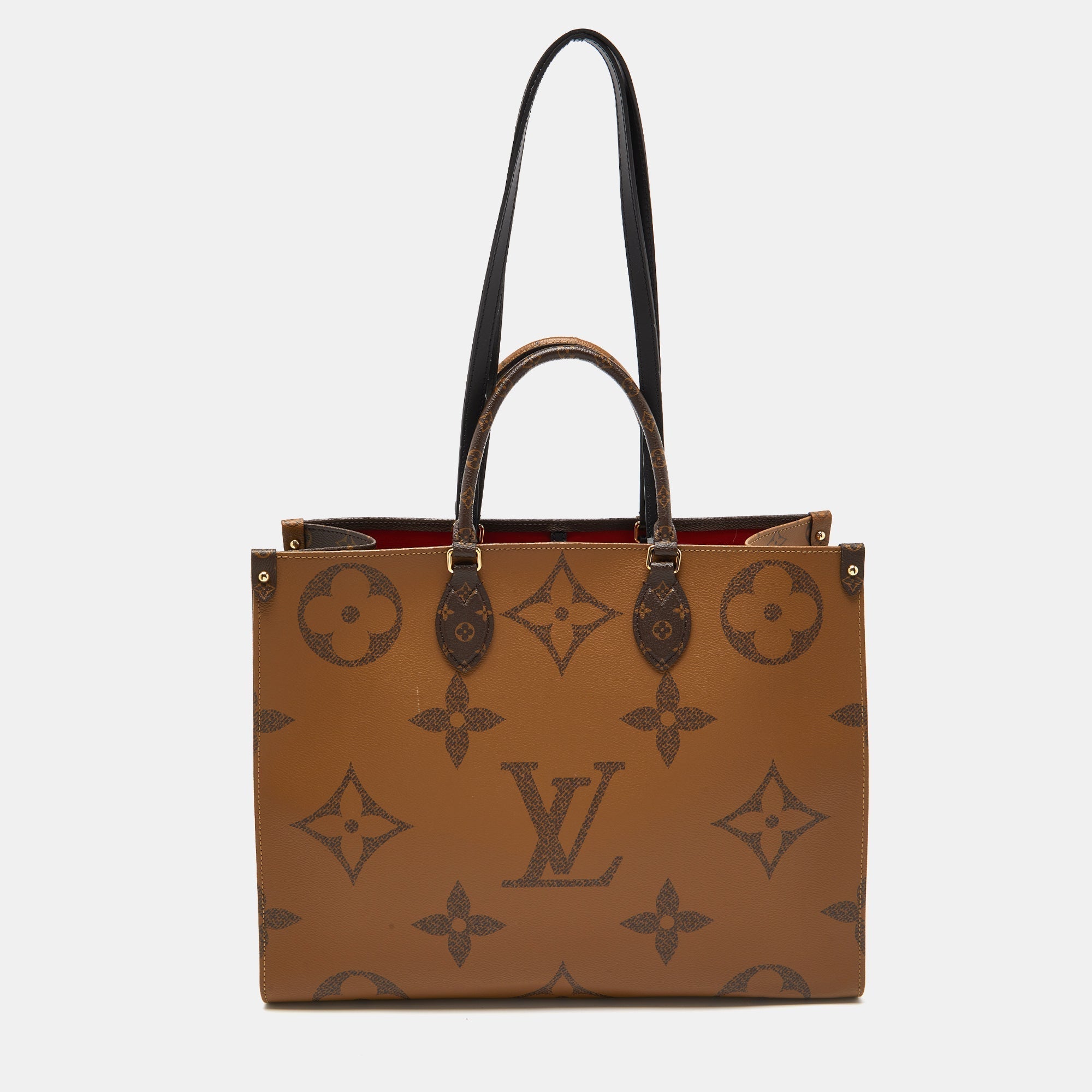 LOUIS VUITTON Reverse Monogram Canvas Giant Onthego GM Bag