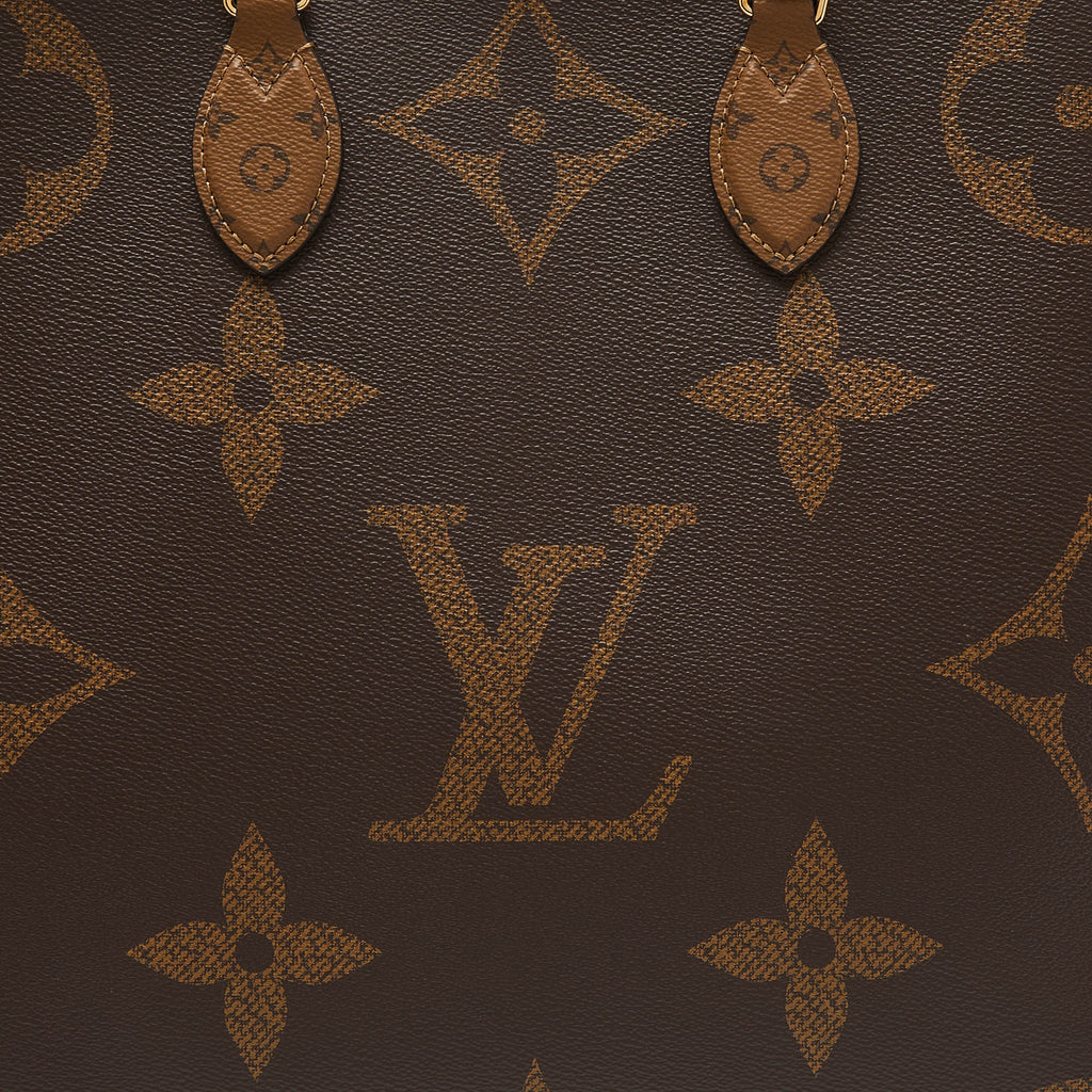 LOUIS VUITTON Reverse Monogram Canvas Giant Onthego GM Bag