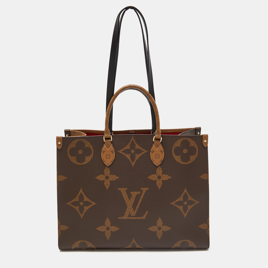 LOUIS VUITTON Reverse Monogram Canvas Giant Onthego GM Bag