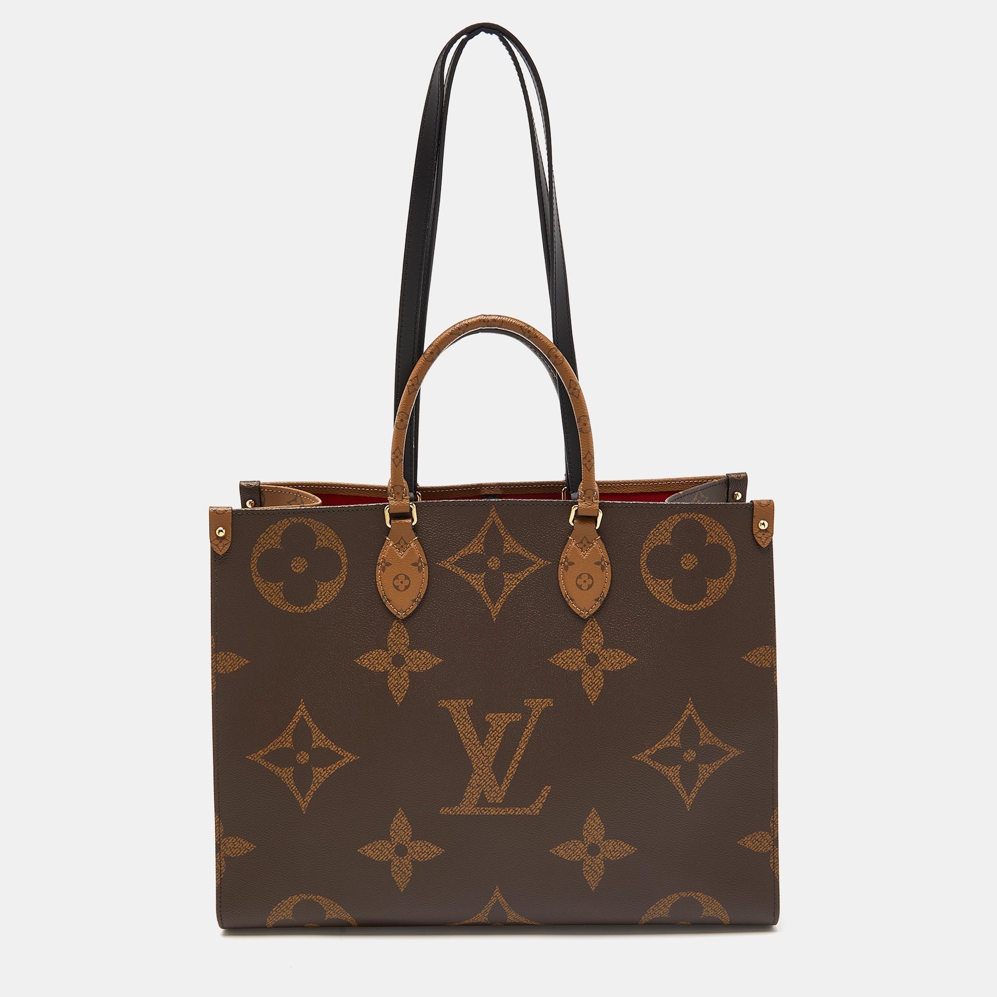 LOUIS VUITTON Reverse Monogram Canvas Giant Onthego GM Bag