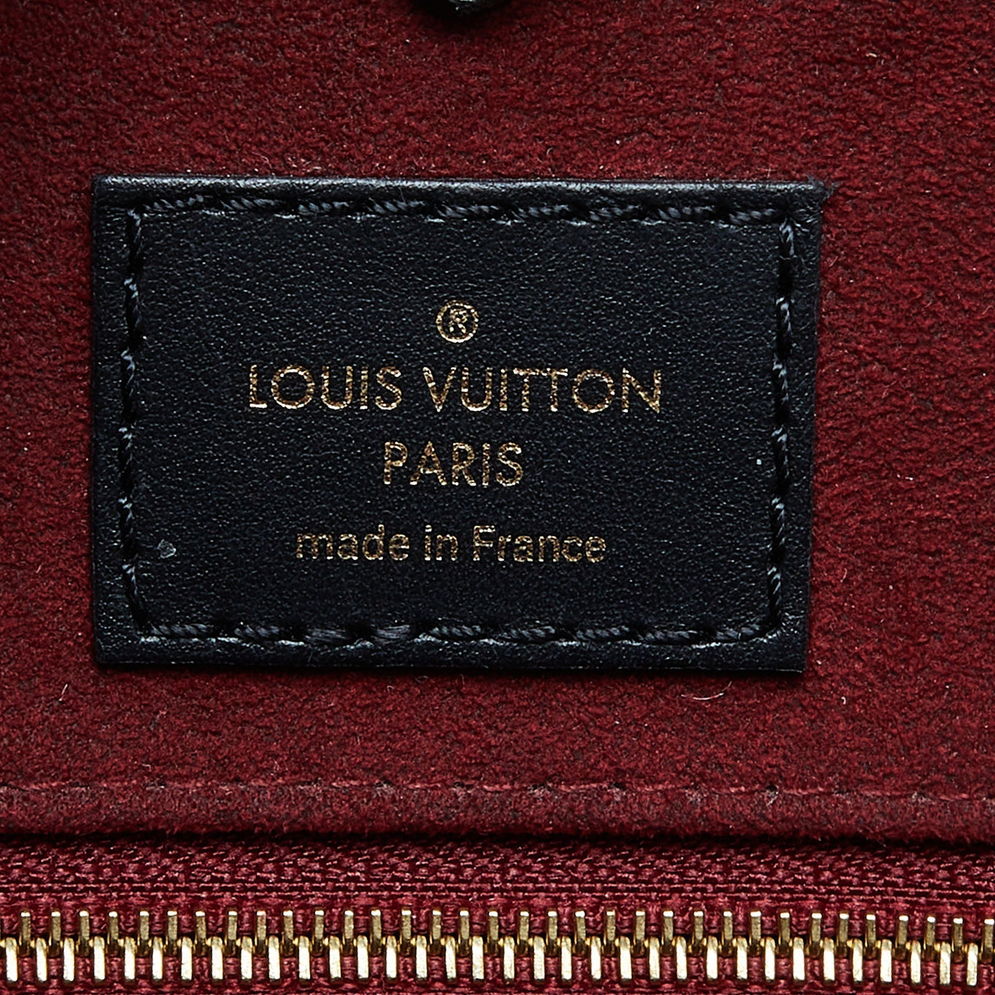 LOUIS VUITTON Bicolor Monogram Empriente Leather Giant Onthego MM Bag