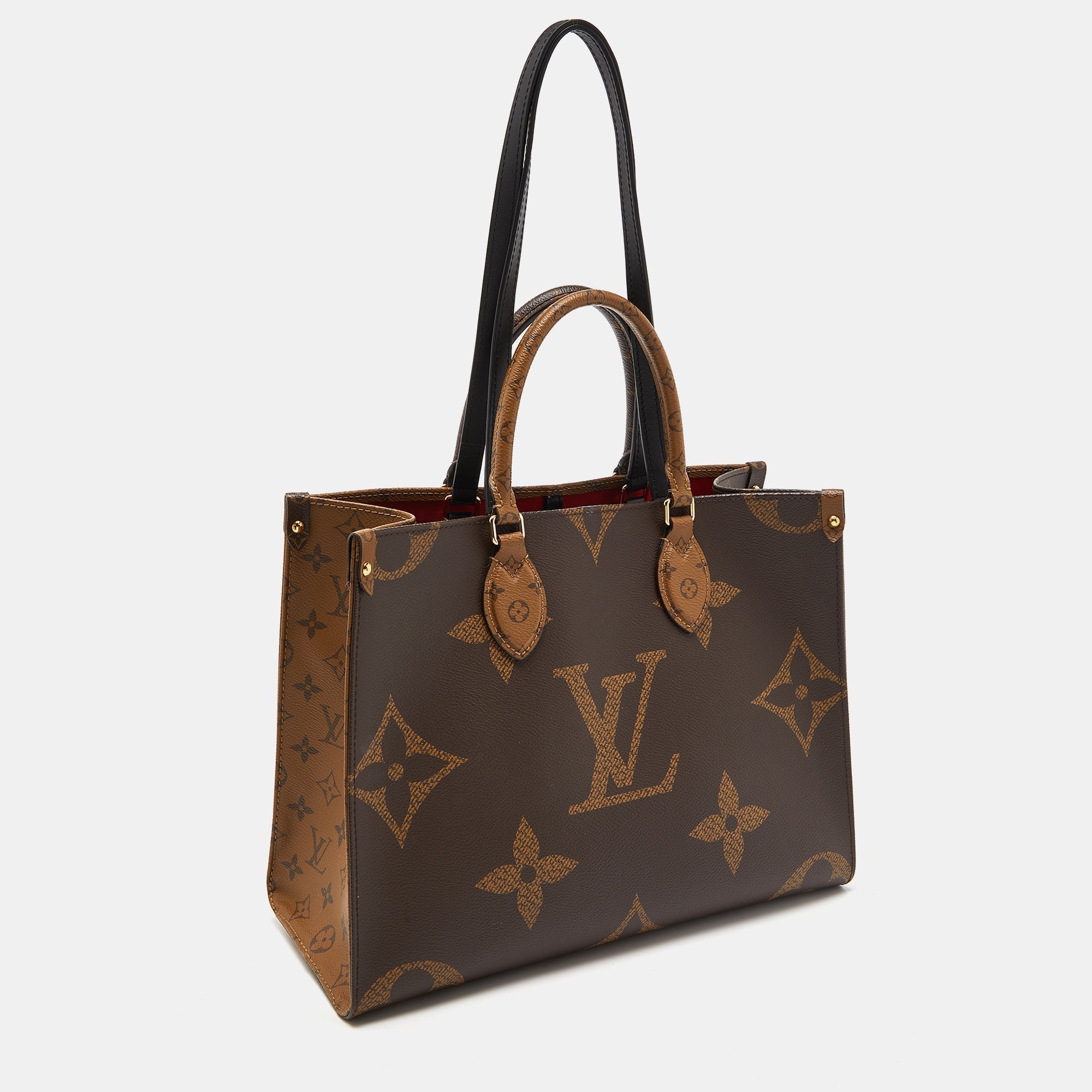 LOUIS VUITTON Reverse Monogram Canvas Giant Onthego MM Bag