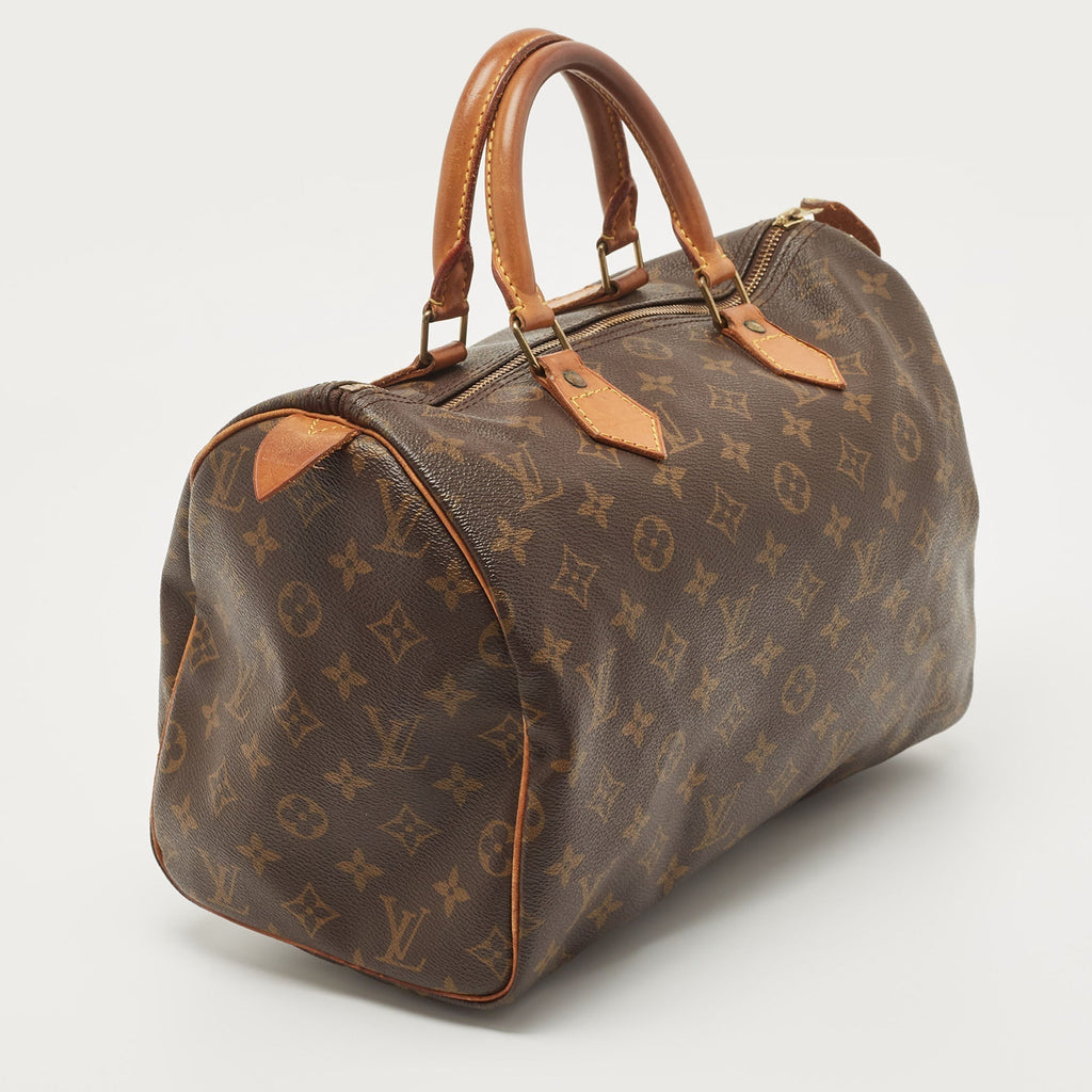 LOUIS VUITTON Monogram Canvas Speedy 30 Bag