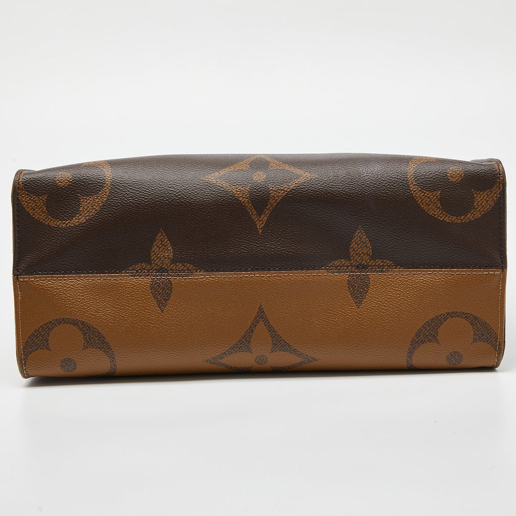LOUIS VUITTON Reverse Monogram Canvas Giant Onthego MM Bag