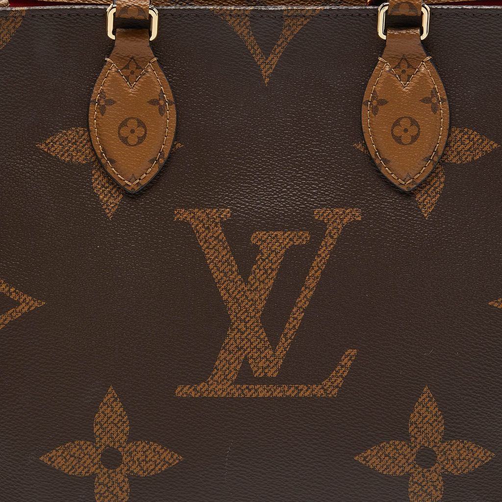 LOUIS VUITTON Reverse Monogram Canvas Giant Onthego MM Bag