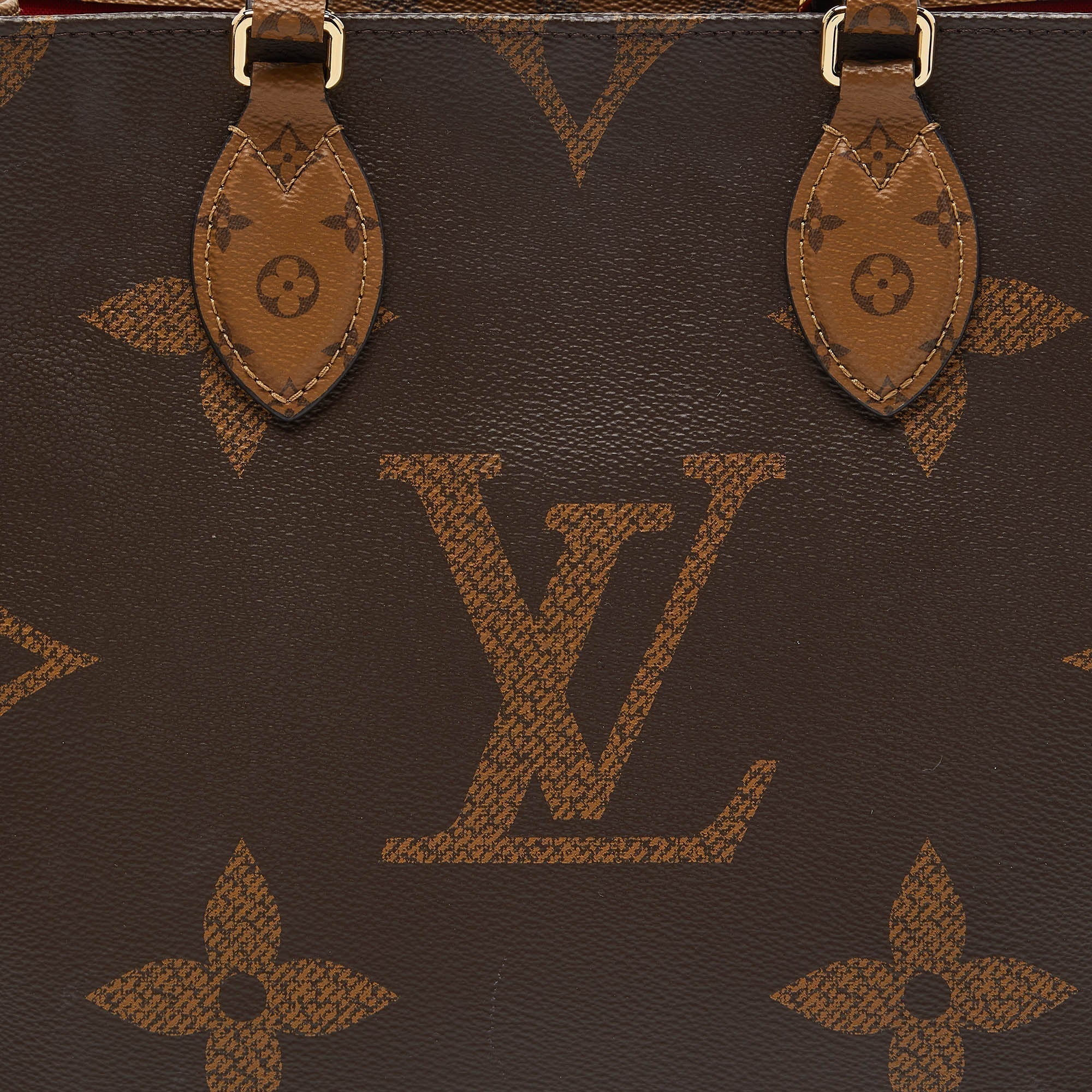 LOUIS VUITTON Reverse Monogram Canvas Giant Onthego MM Bag