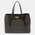 LOUIS VUITTON Vert Bronze Monogram Vernis Wilshire MM Bag