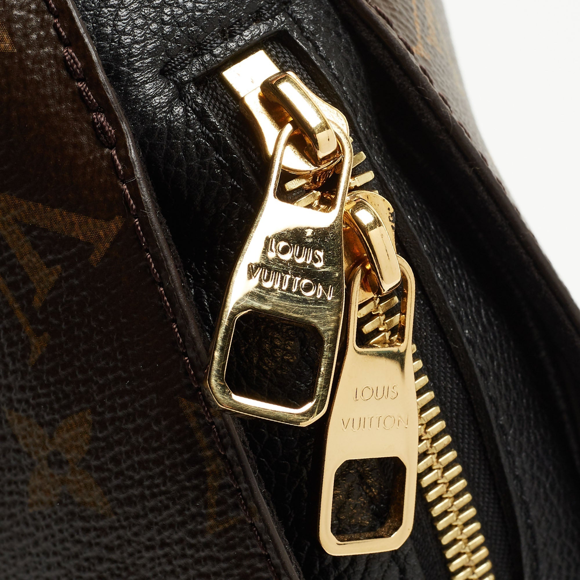 LOUIS VUITTON Brown Monogram Canvas BNB Alma Shoulder Bag