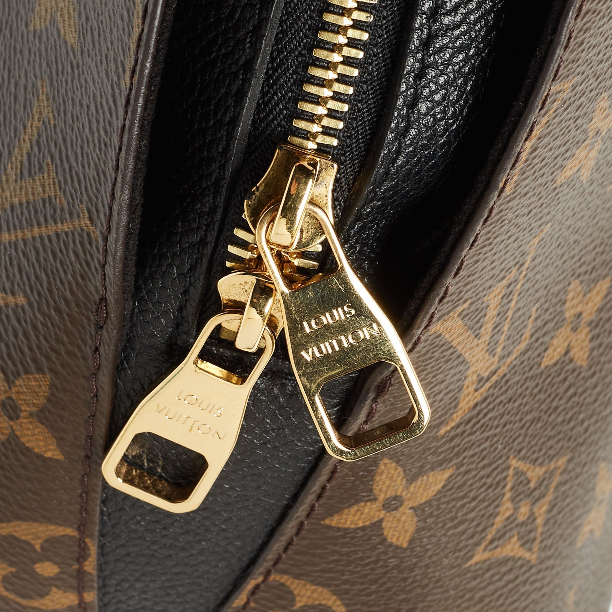 LOUIS VUITTON Brown Monogram Canvas BNB Alma Shoulder Bag